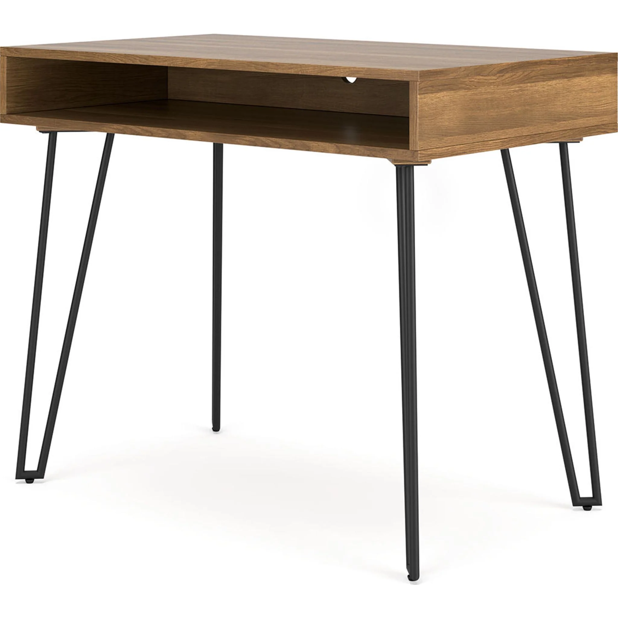 Strumford Desk - Brown/Black - Image 7