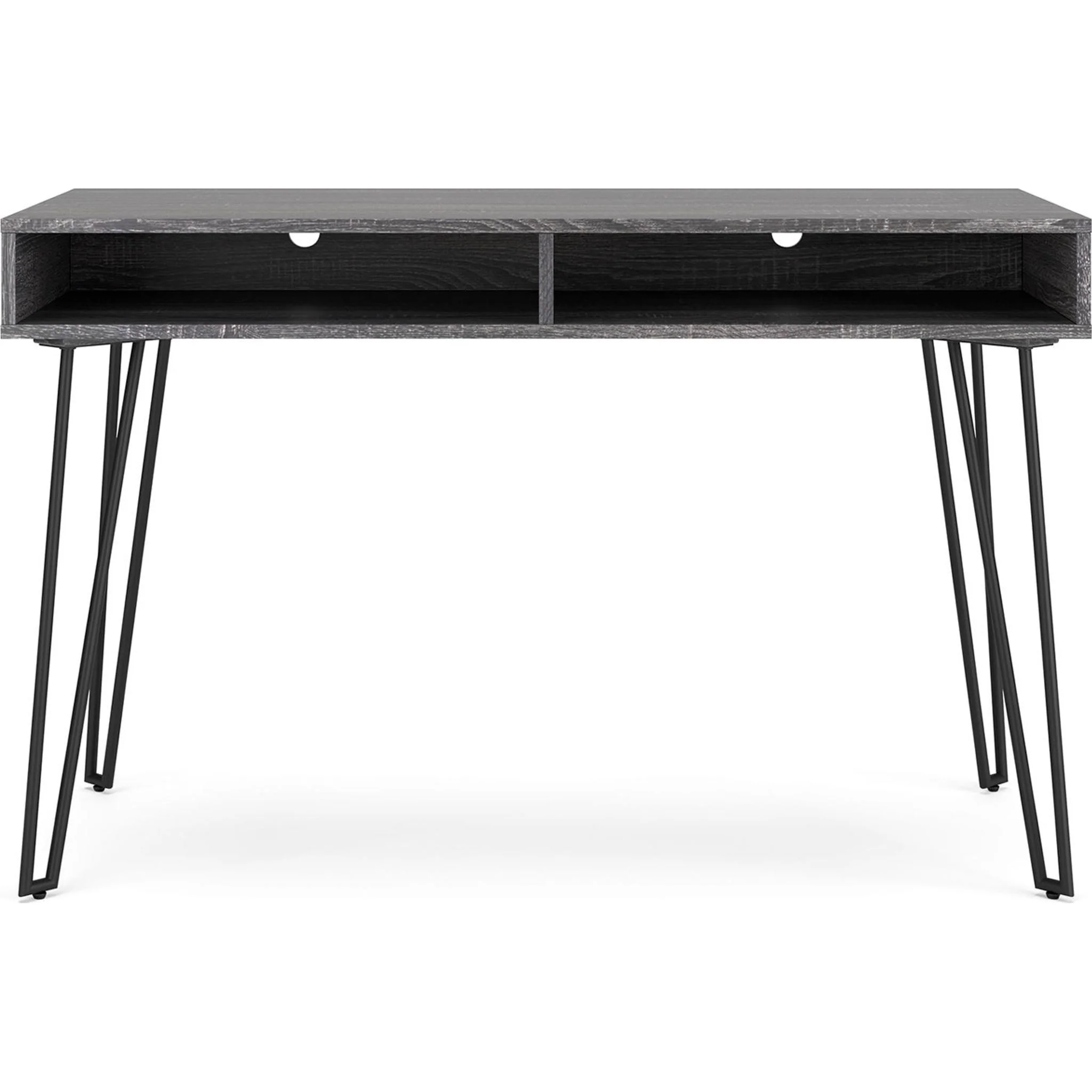 Strumford Desk - Charcoal/Black - Image 10