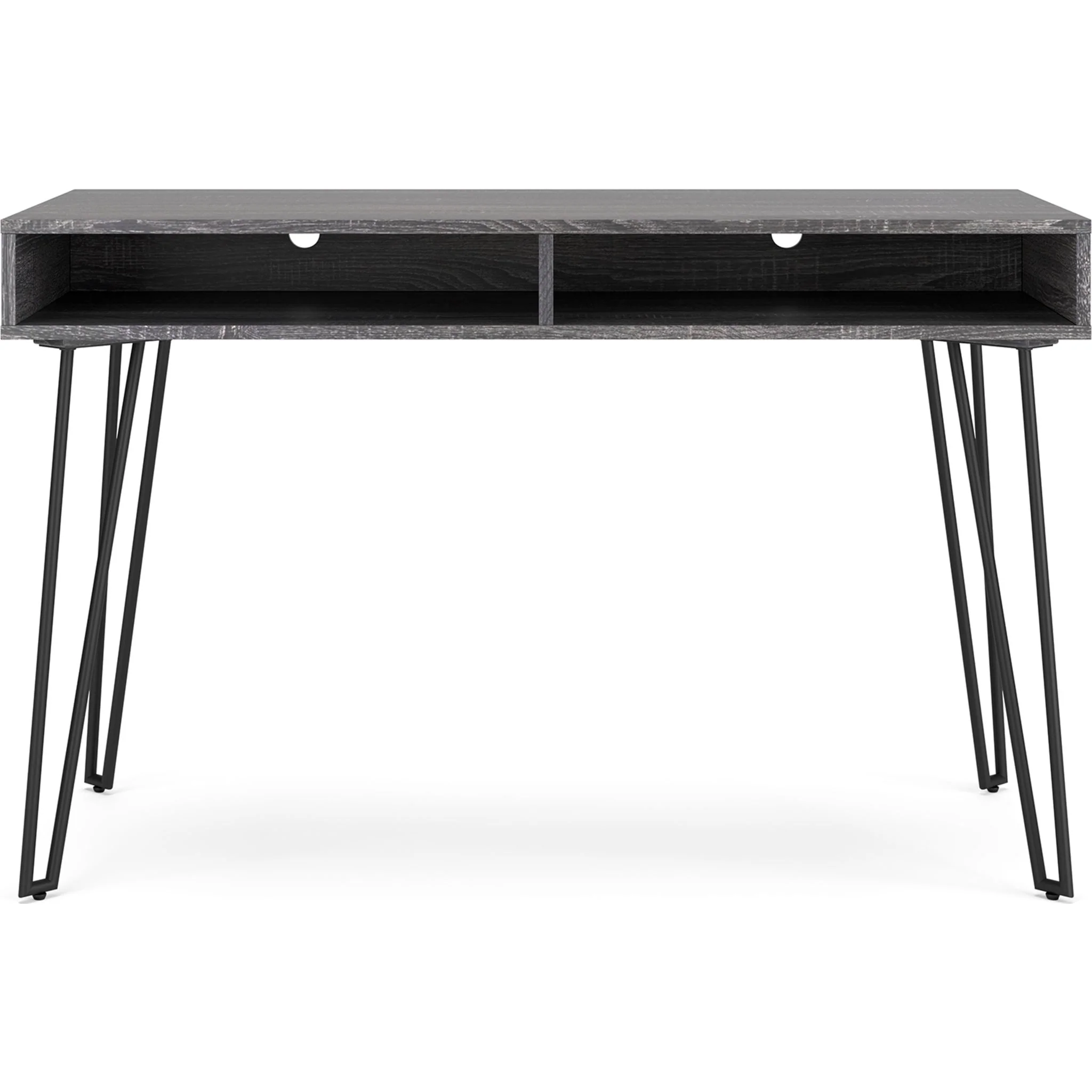 Strumford Desk - Charcoal/Black - Image 3