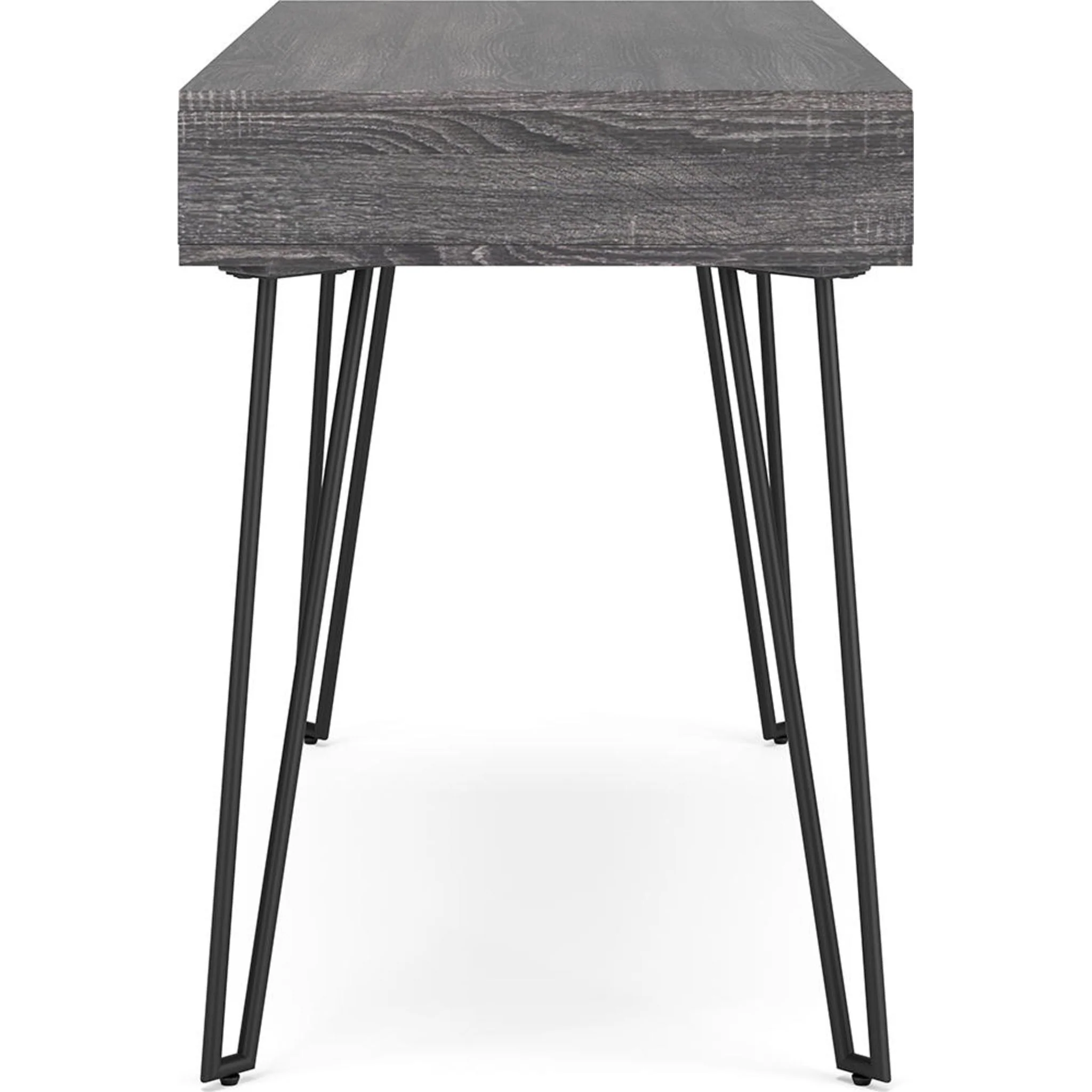 Strumford Desk - Charcoal/Black - Image 8