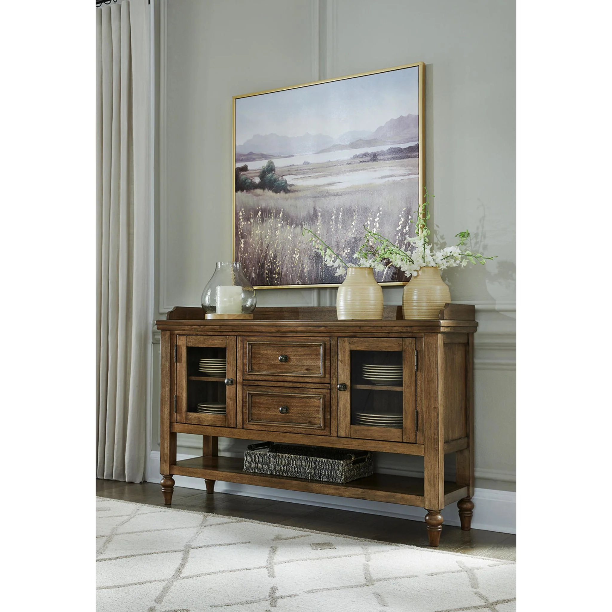 Sturlayne Dining Server - Brown - (D787-60) - Image 2