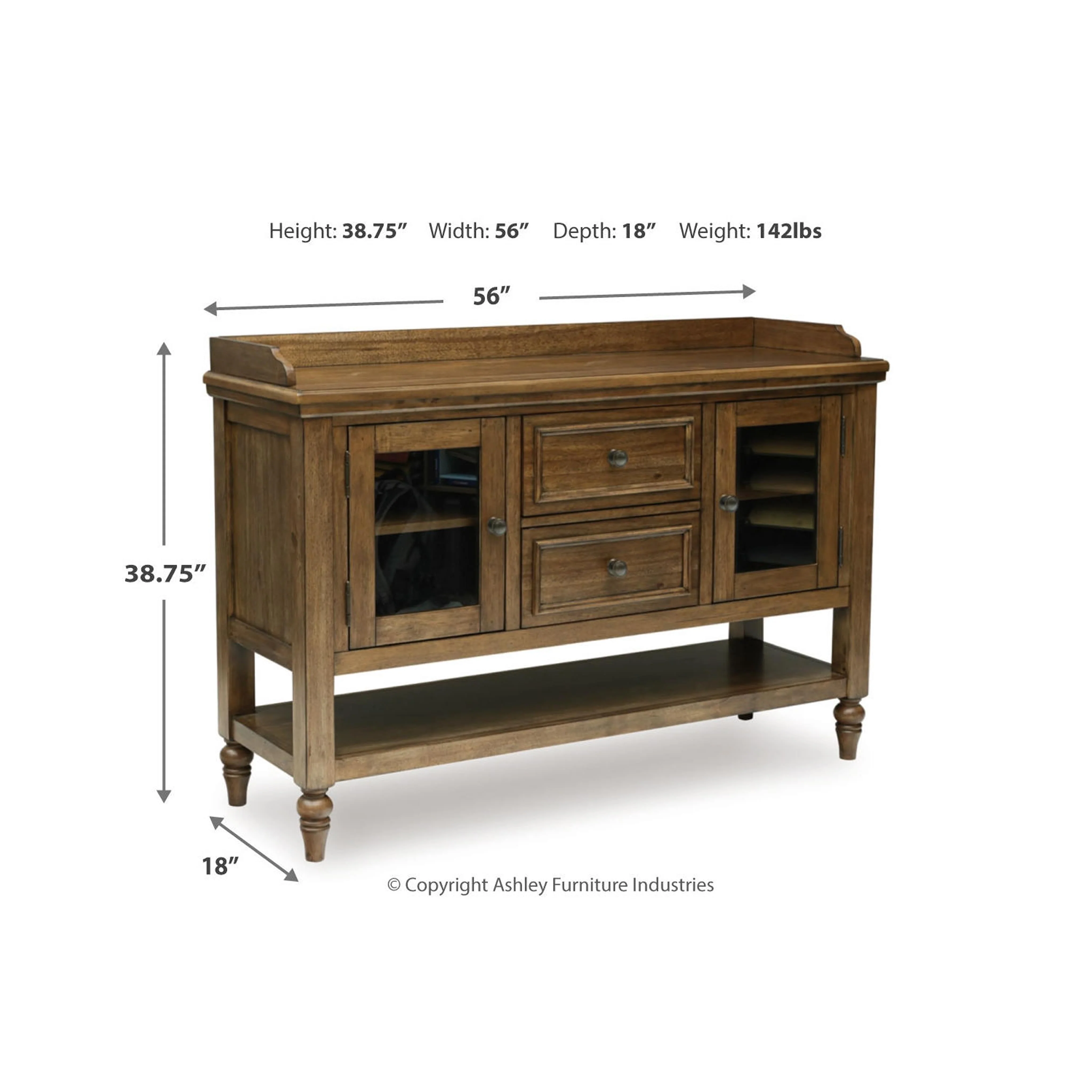 Sturlayne Dining Server - Brown - (D787-60) - Image 5