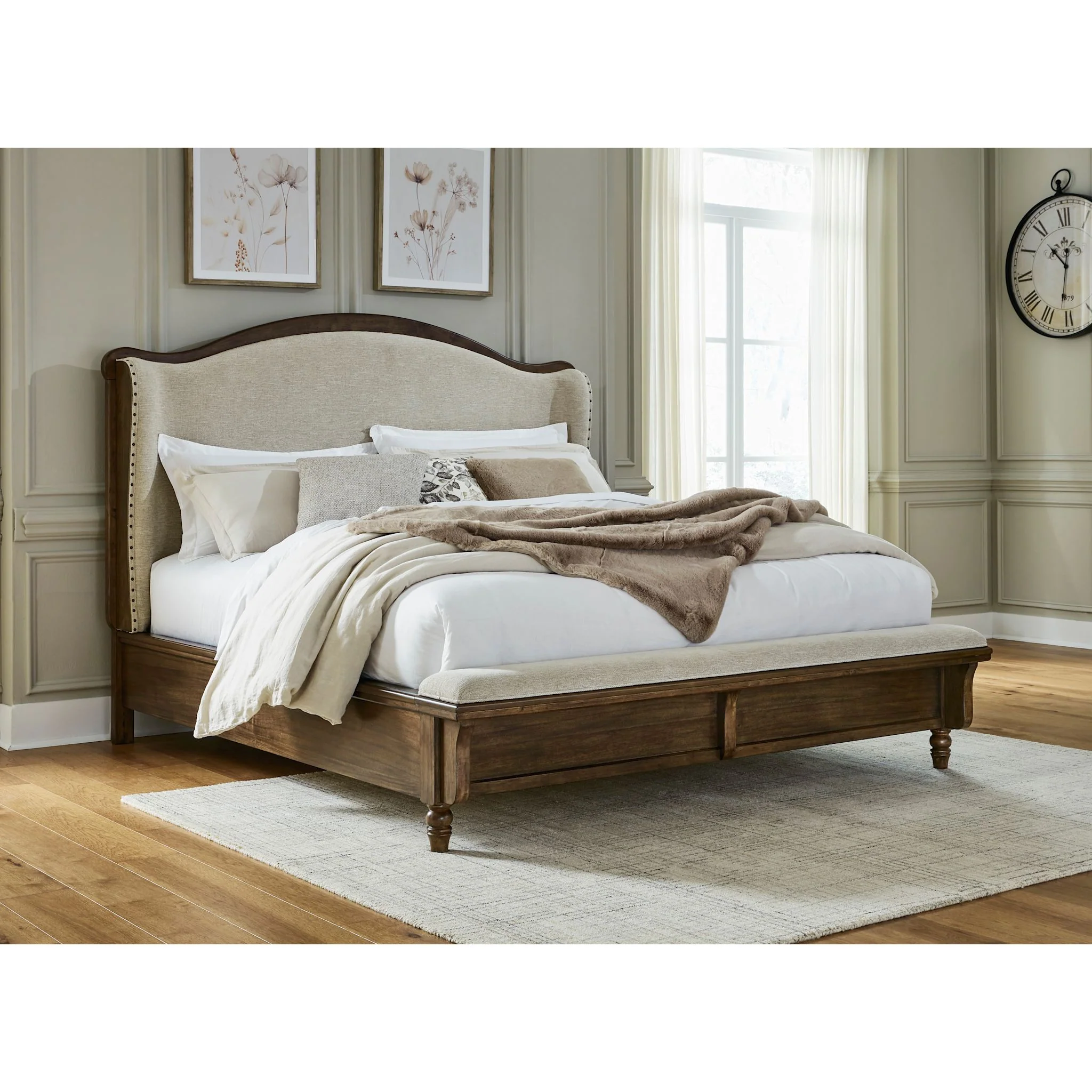 Sturlayne Panel Bed - Brown - Image 8