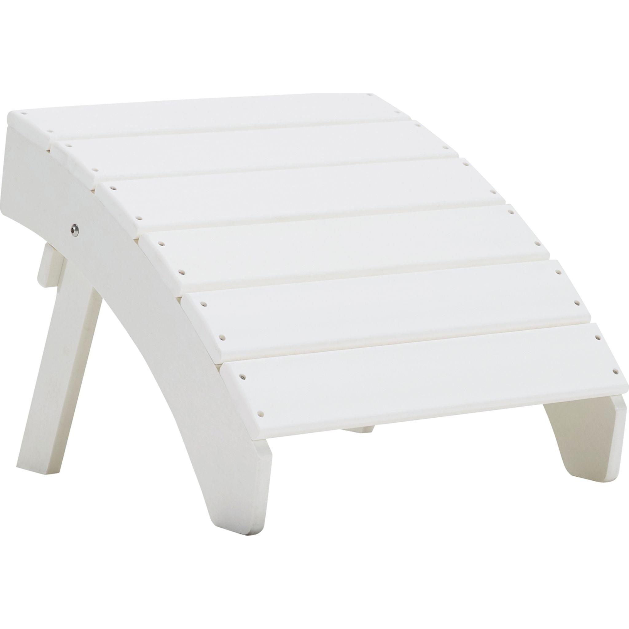 Sundown Treasure Outdoor Ottoman - White