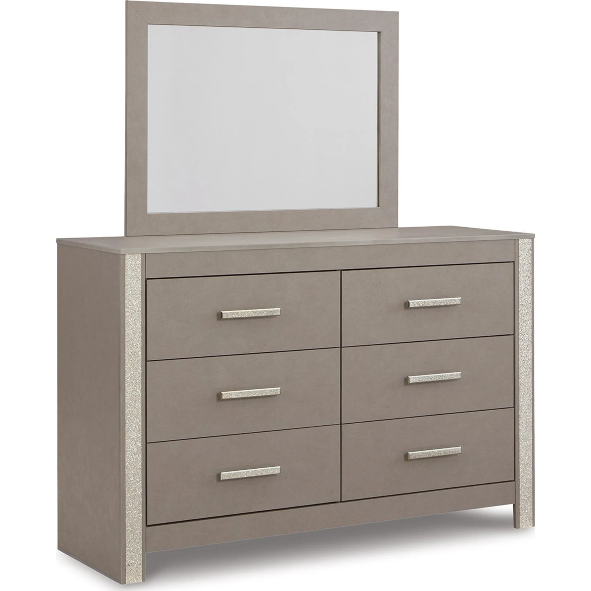 Surancha 6 Piece Full Panel Bedroom - Gray - Image 3