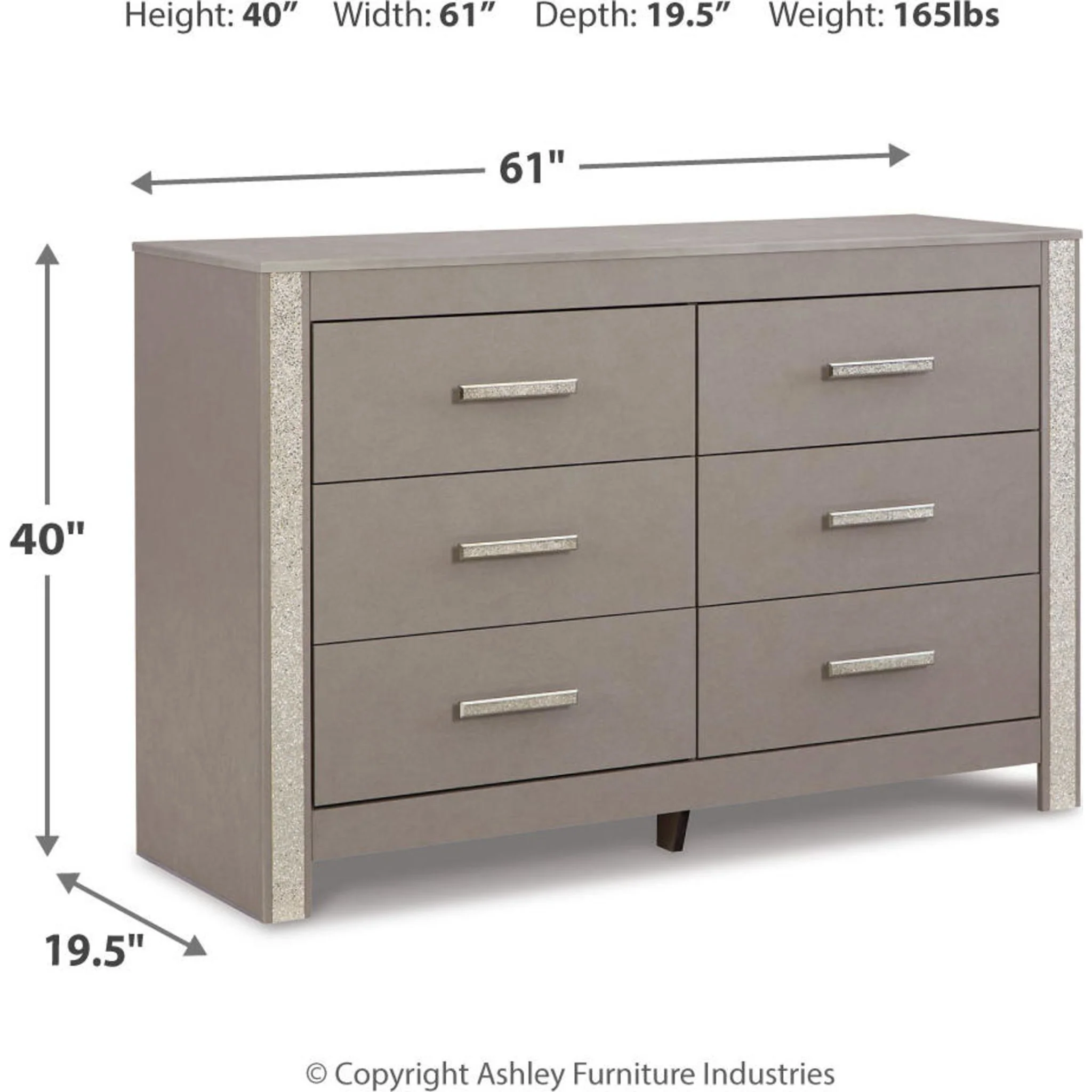 Surancha Dresser - Gray - Image 5