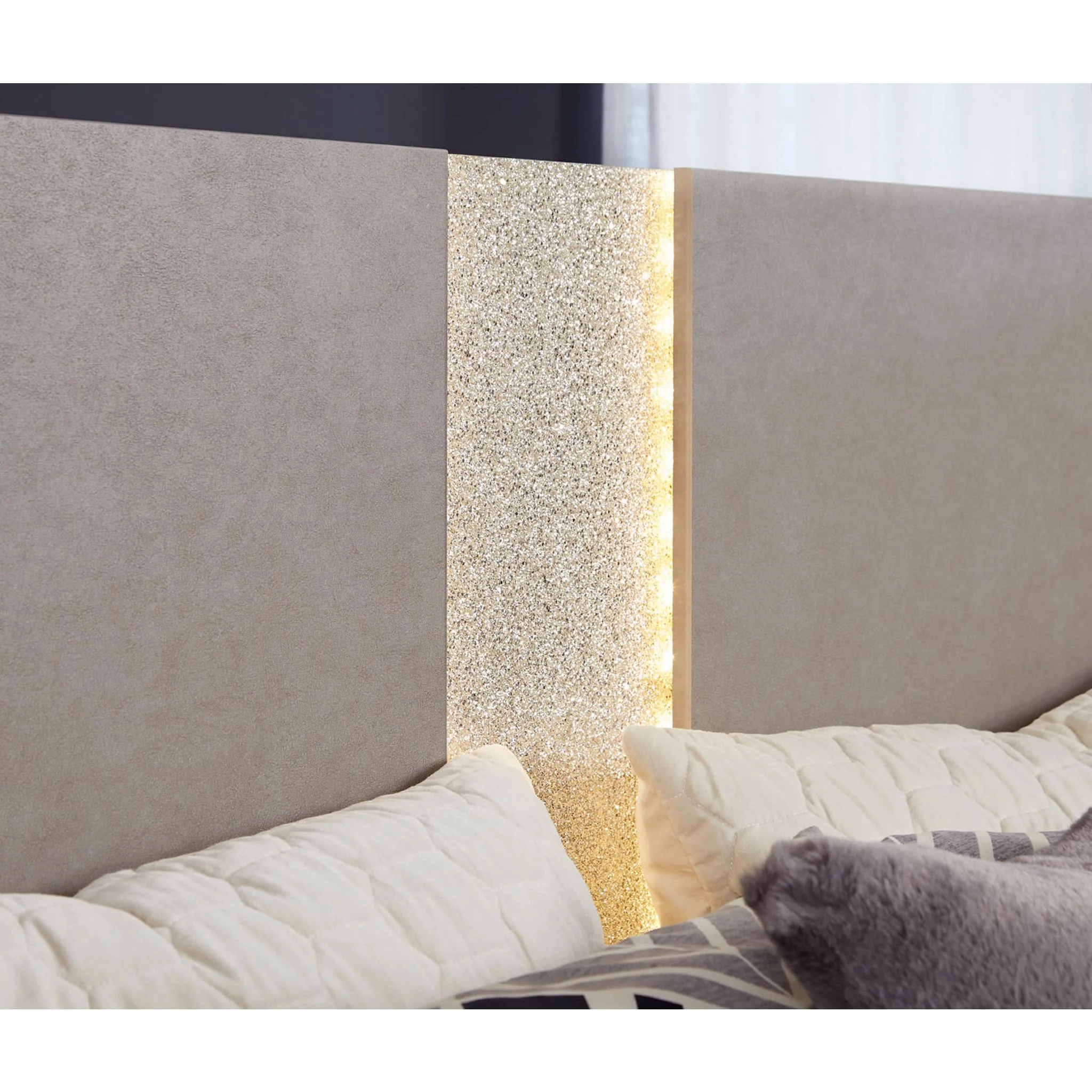 Surancha Full / Queen Headboard - Gray - Image 6