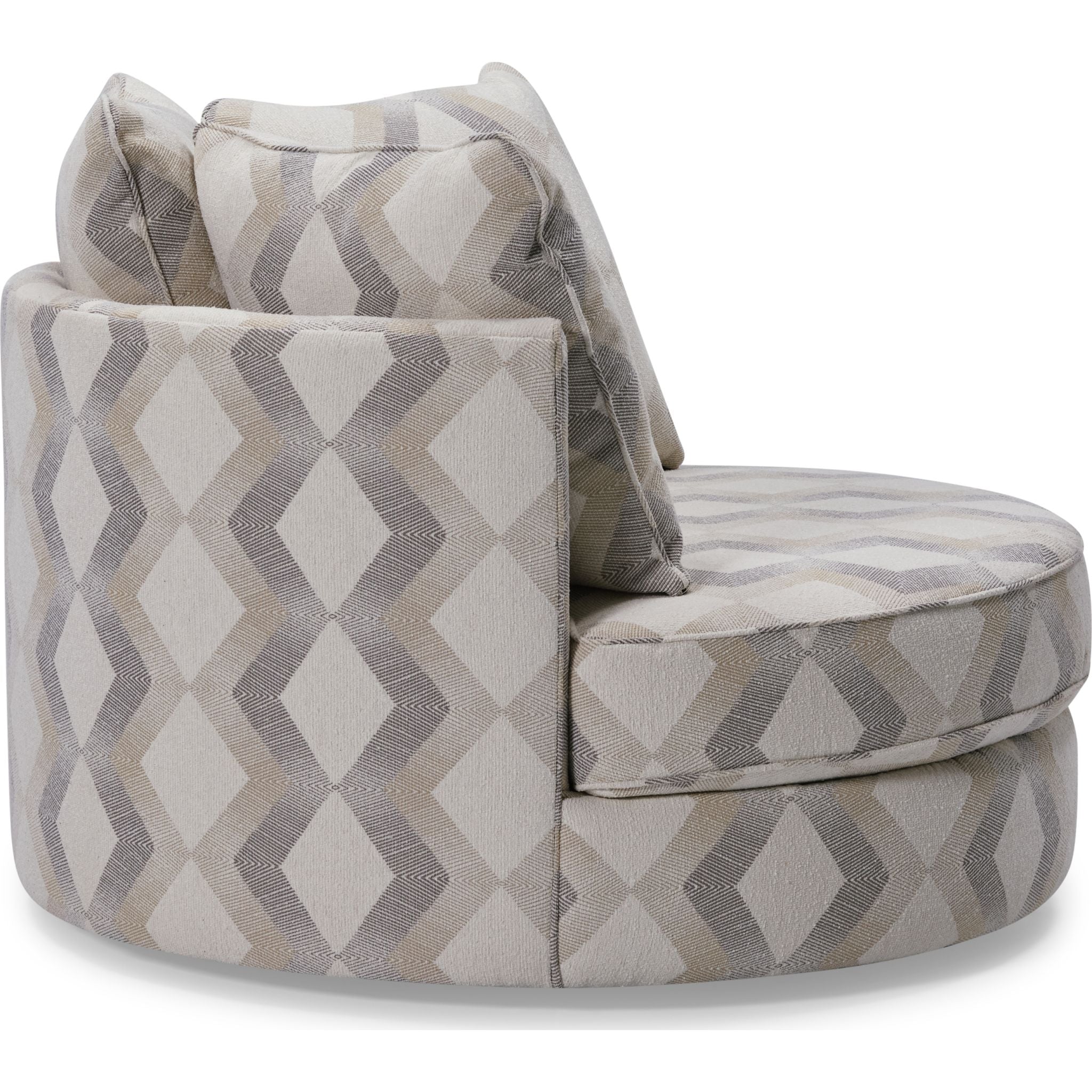 Sutton Swivel Chair - Carmichael Neutral - Image 3