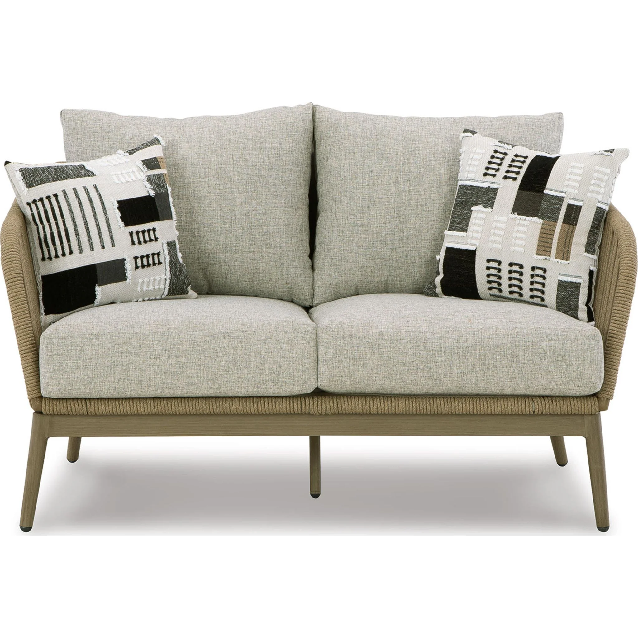 Swiss Valley 3 Piece Outdoor Seating - Beige - Image 11