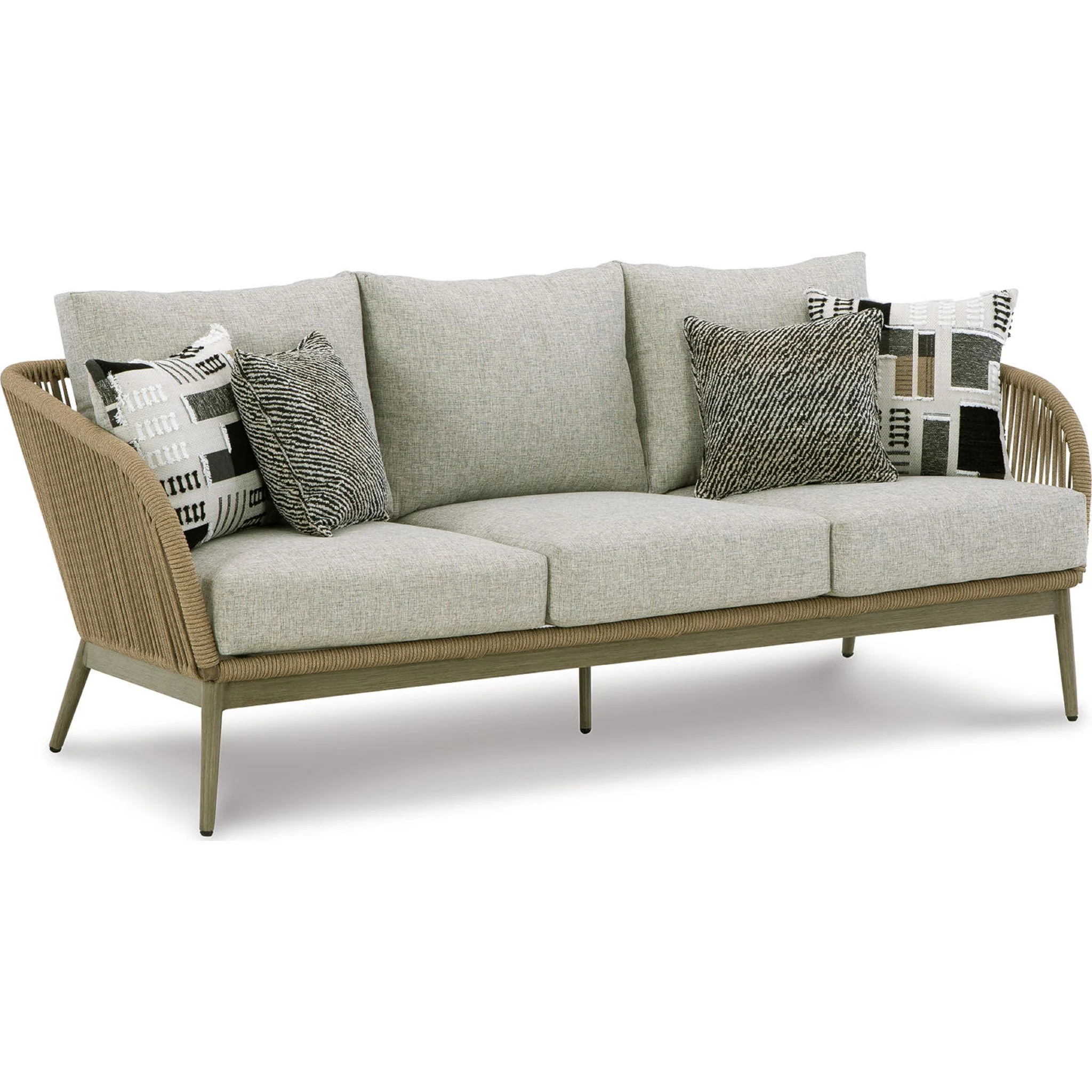 Swiss Valley 3 Piece Outdoor Seating - Beige - Image 15