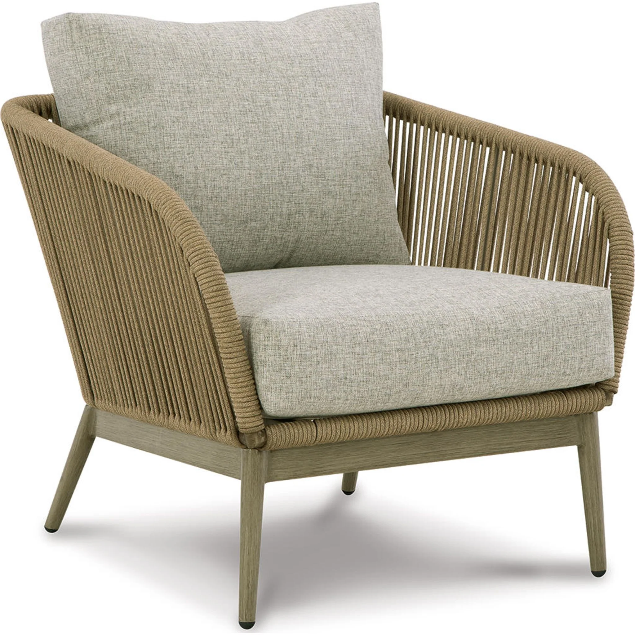 Swiss Valley 4 Piece Outdoor Seating - Beige - Image 10