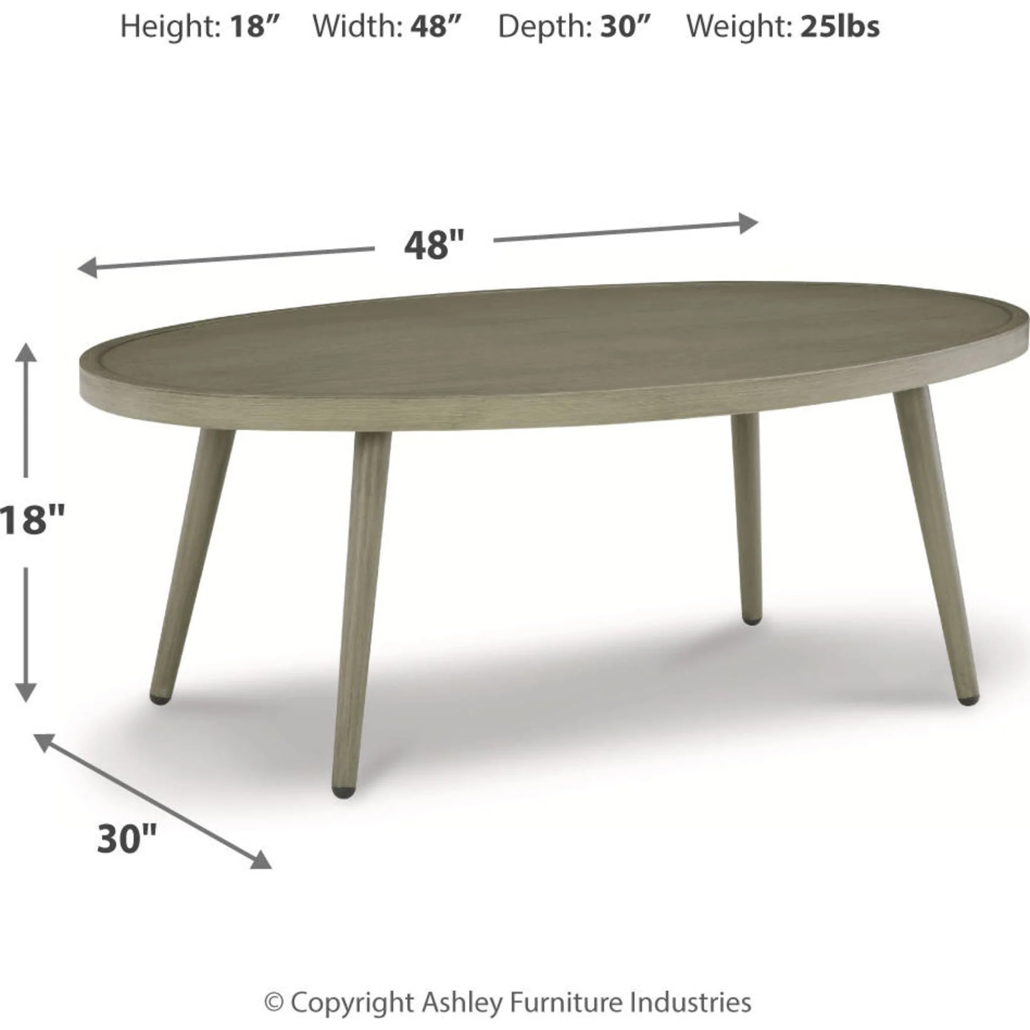 Swiss Valley 4 Piece Outdoor Seating - Beige - Image 7