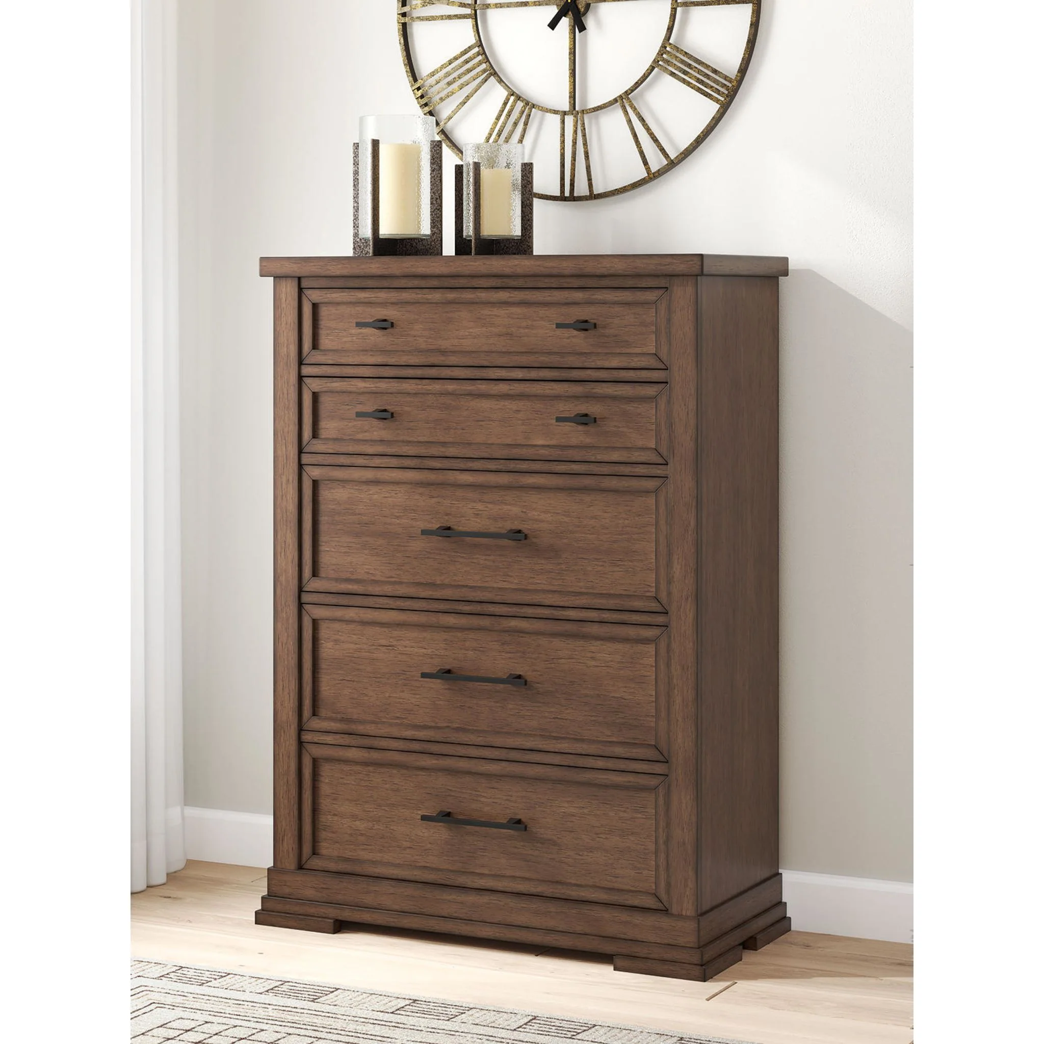 Taffenbrook Chest - Medium Brown - Image 2
