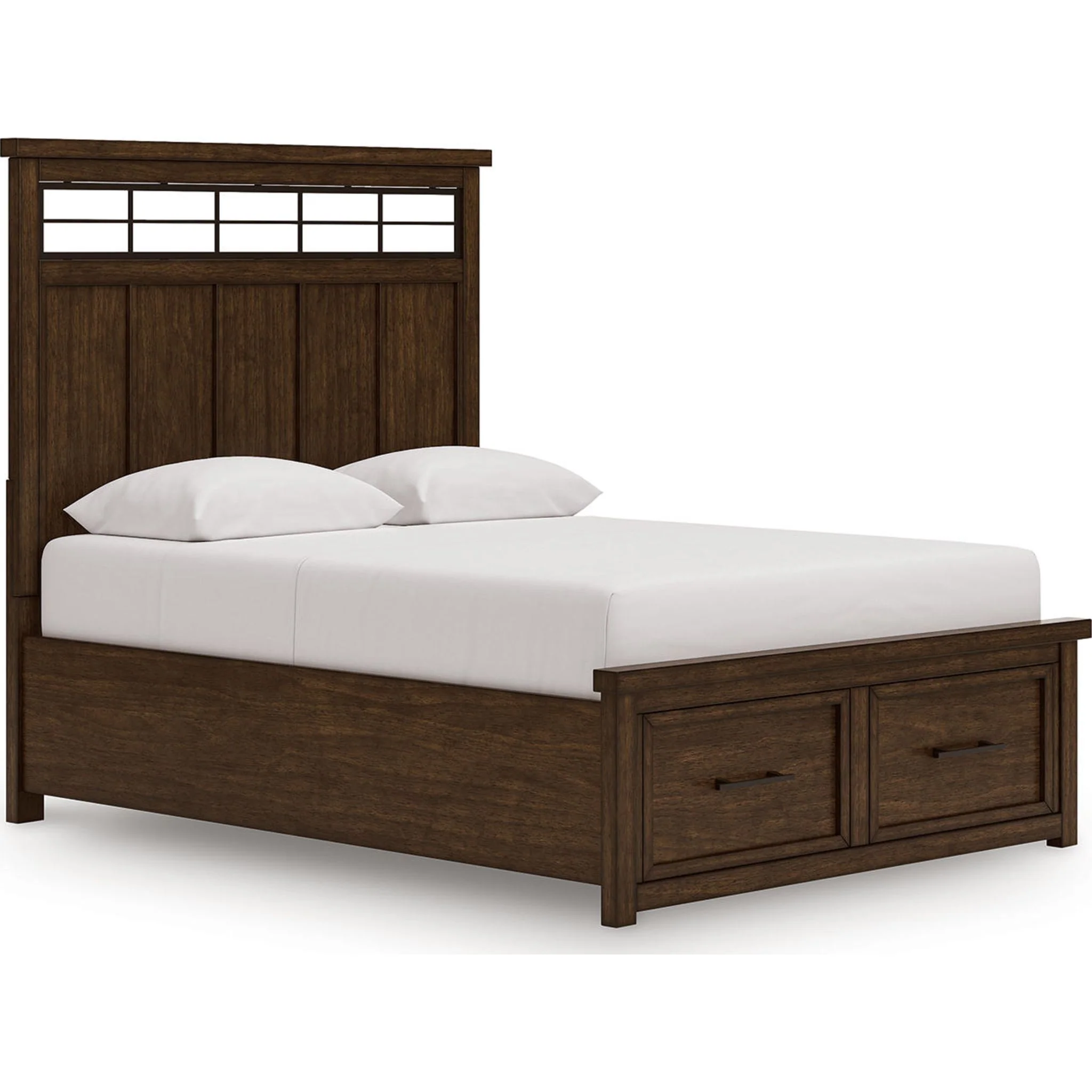 Taffenbrook Storage Bed - Medium Brown