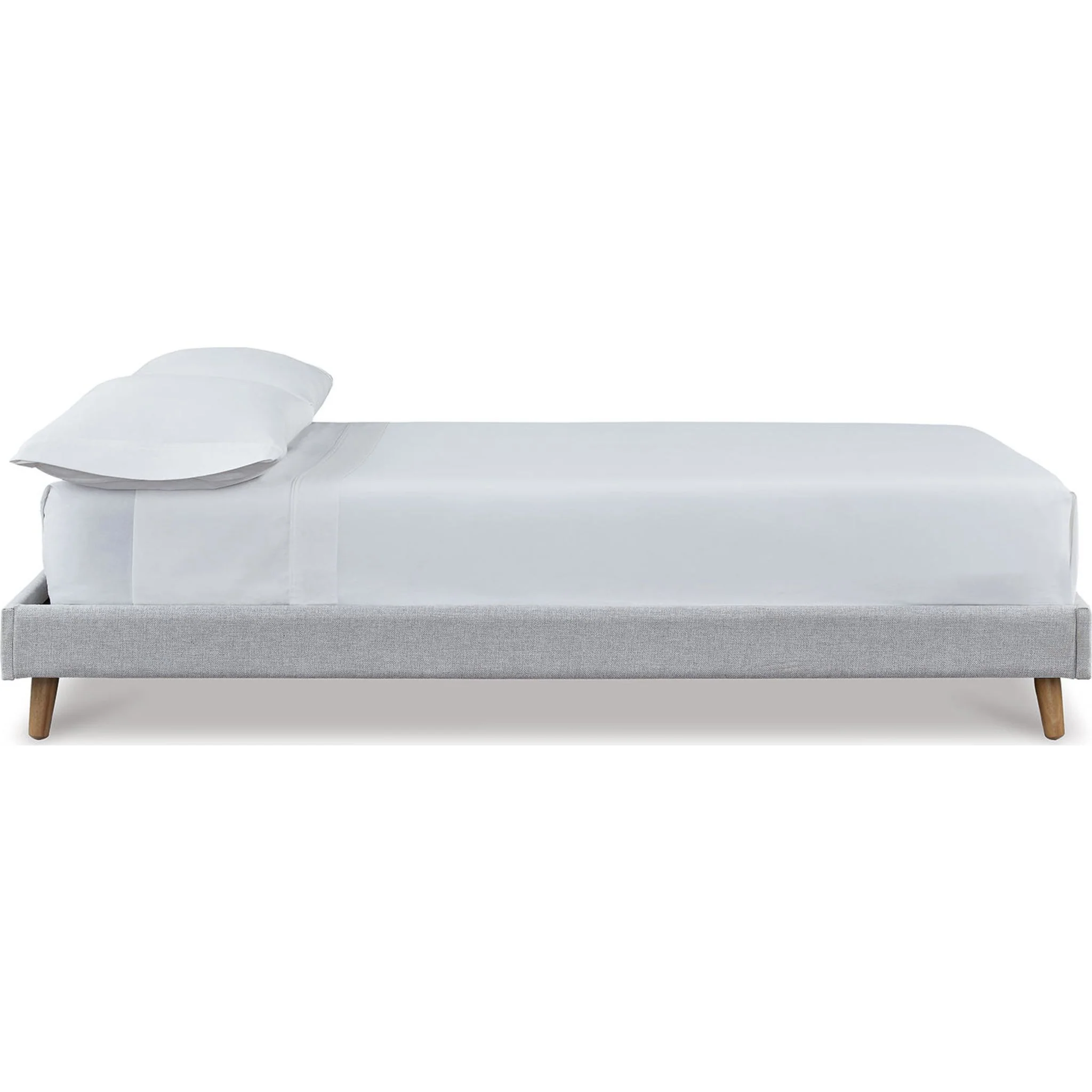 Tannally Full Platform Bed - Beige - Image 30
