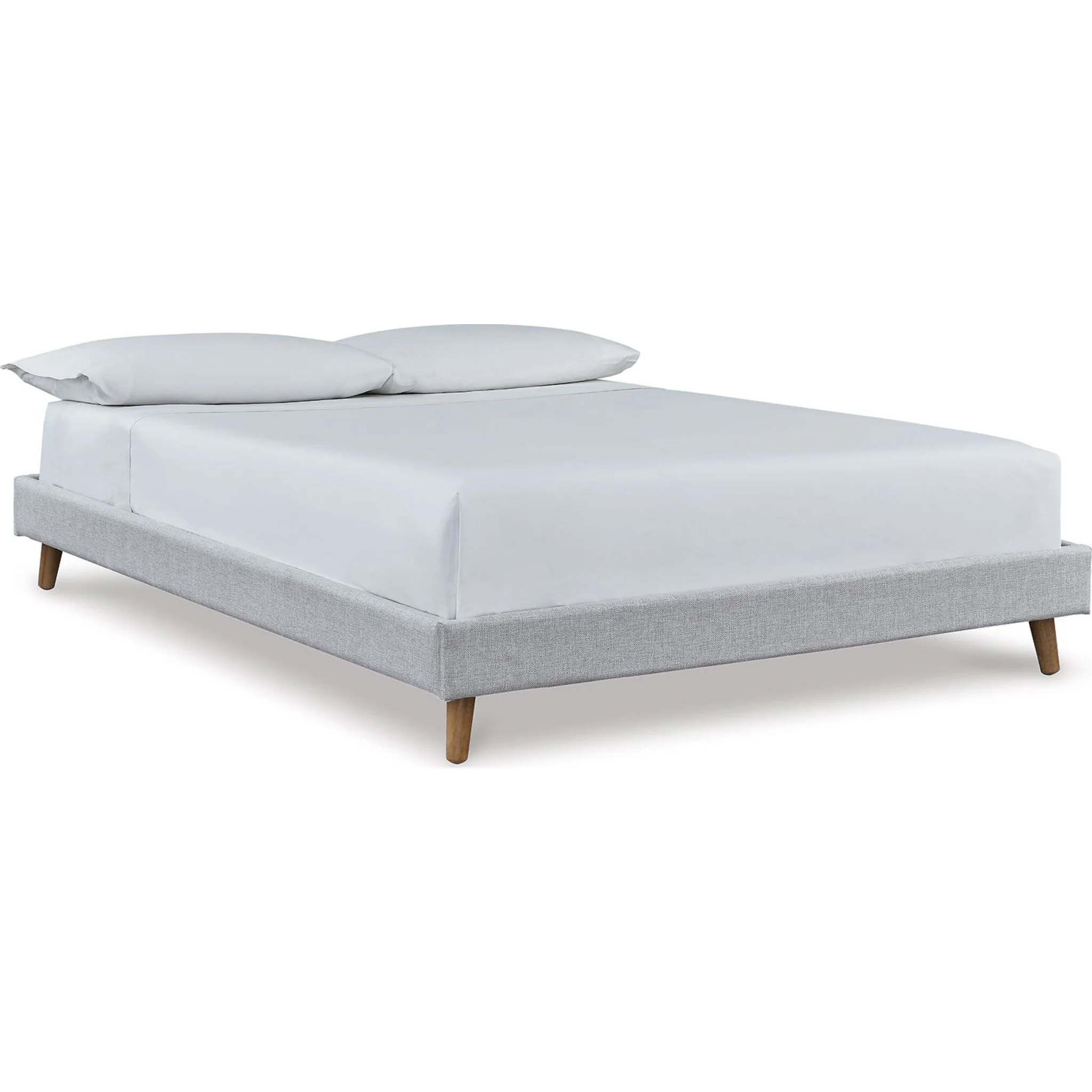 Tannally Full Platform Bed - Beige - Image 35