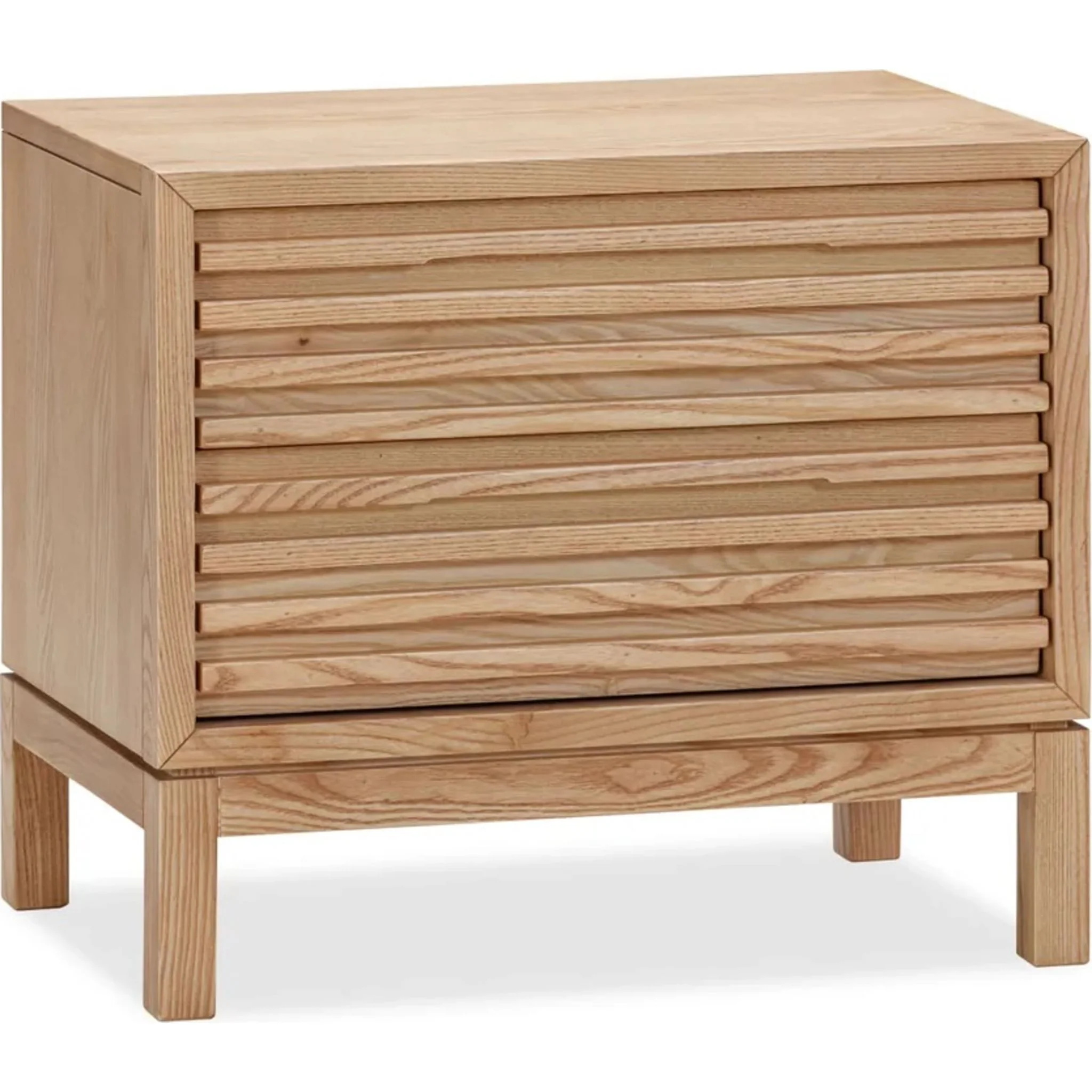 Tanner 6 Piece Full Slat Platform Bedroom - Flaxen - Image 4
