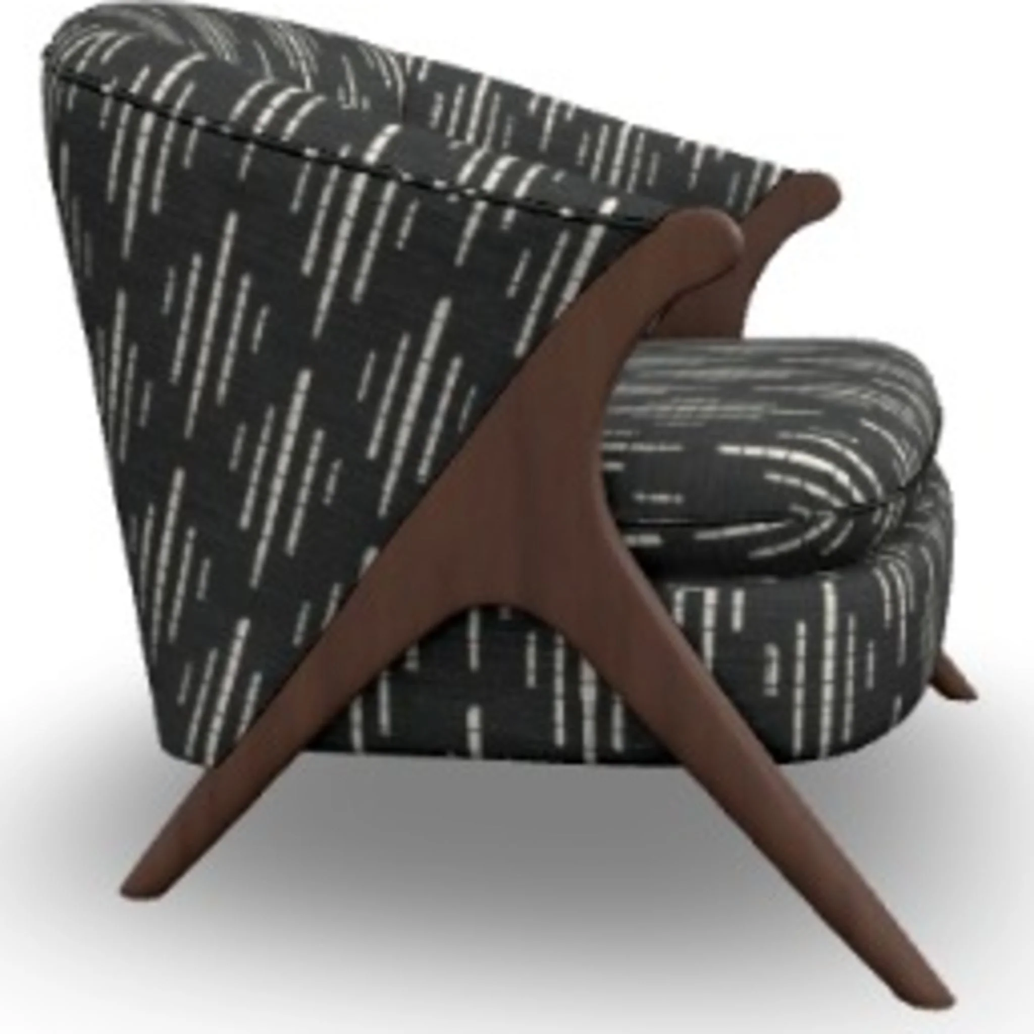 Tatiana Accent Chair - Midnight - Image 3