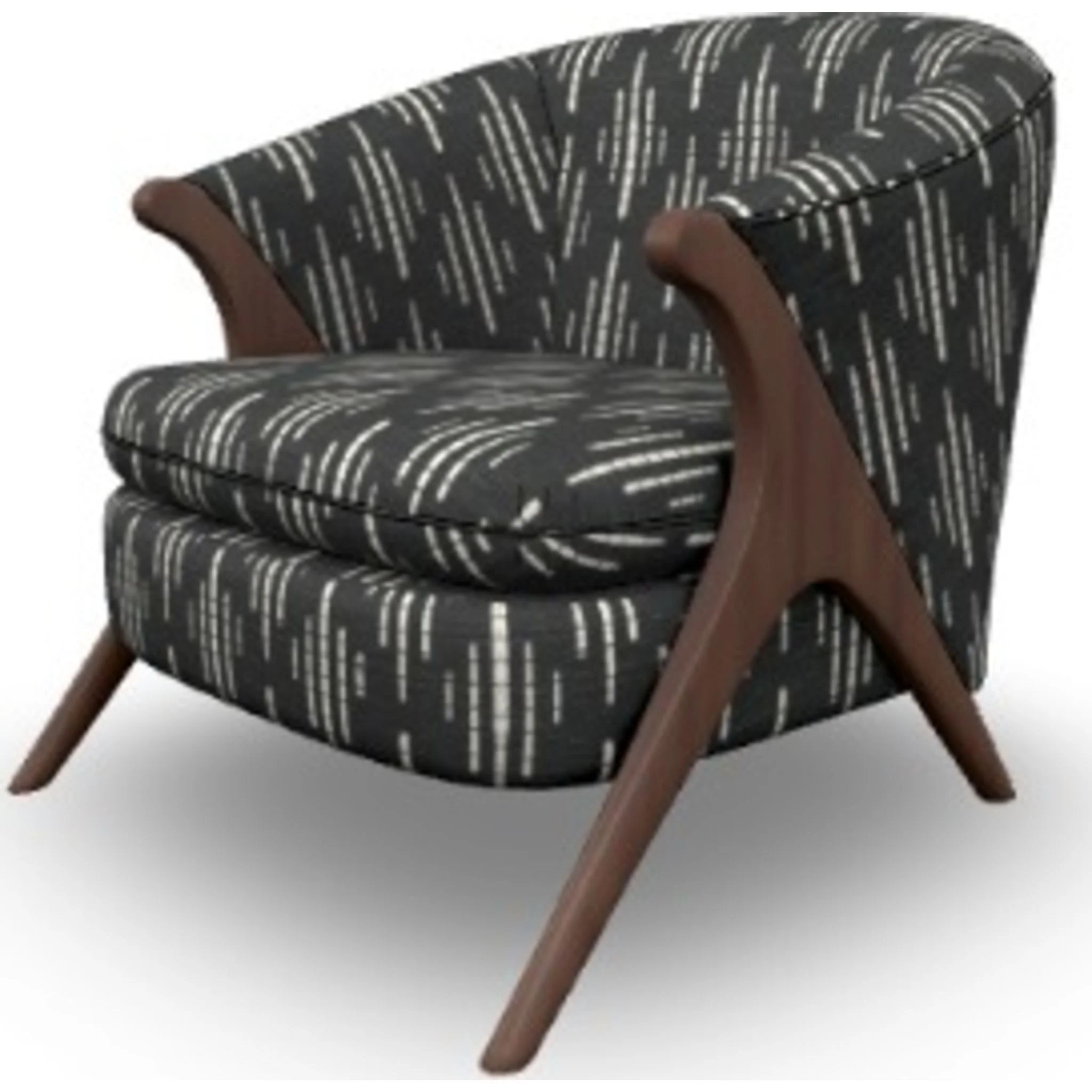 Tatiana Accent Chair - Midnight - Image 5