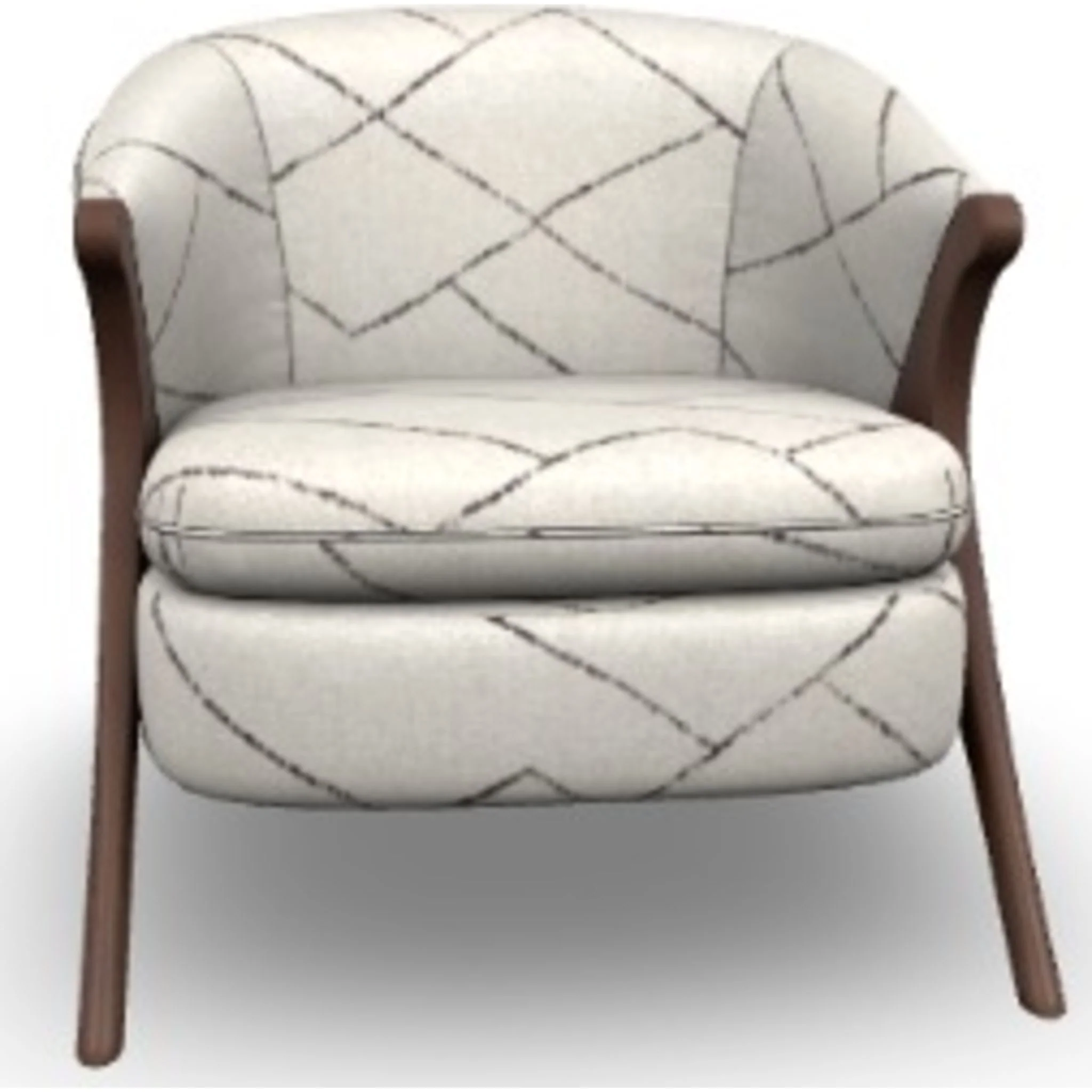 Tatiana Accent Chair - Parchment - Image 2