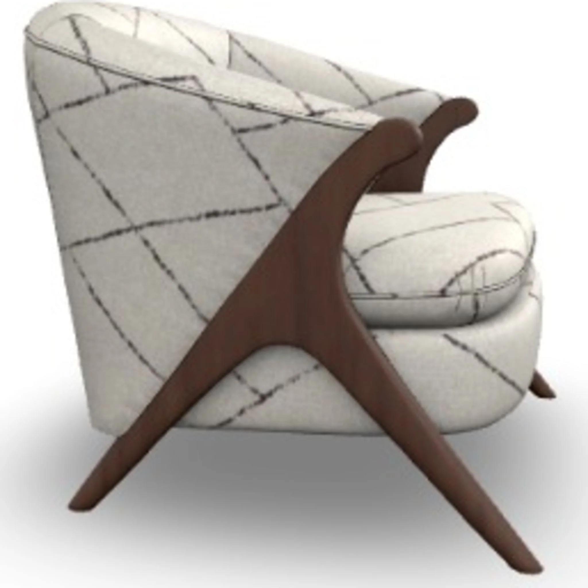Tatiana Accent Chair - Parchment - Image 3