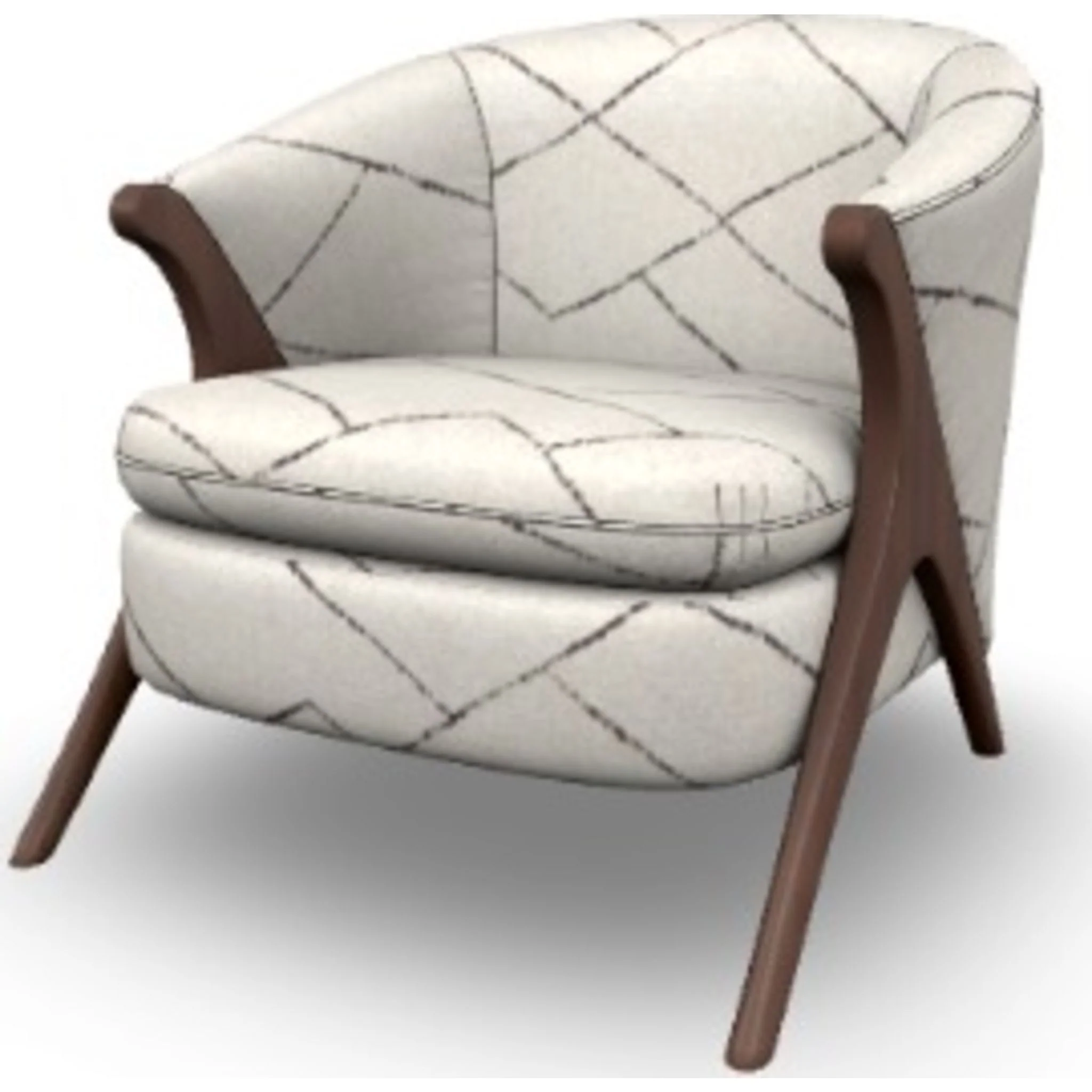 Tatiana Accent Chair - Parchment - Image 5