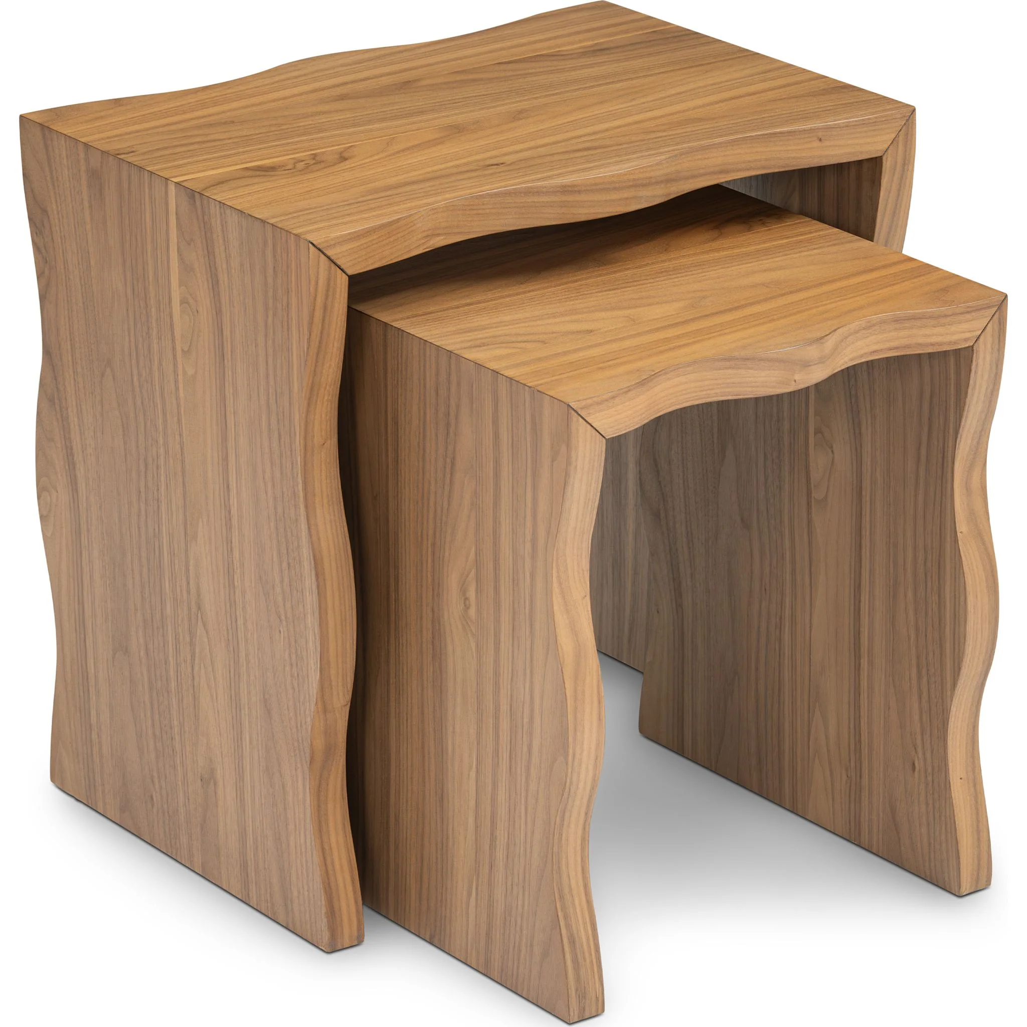 Tenth+Maple Bella Nesting Cocktail Table (Set of 2) - Brown