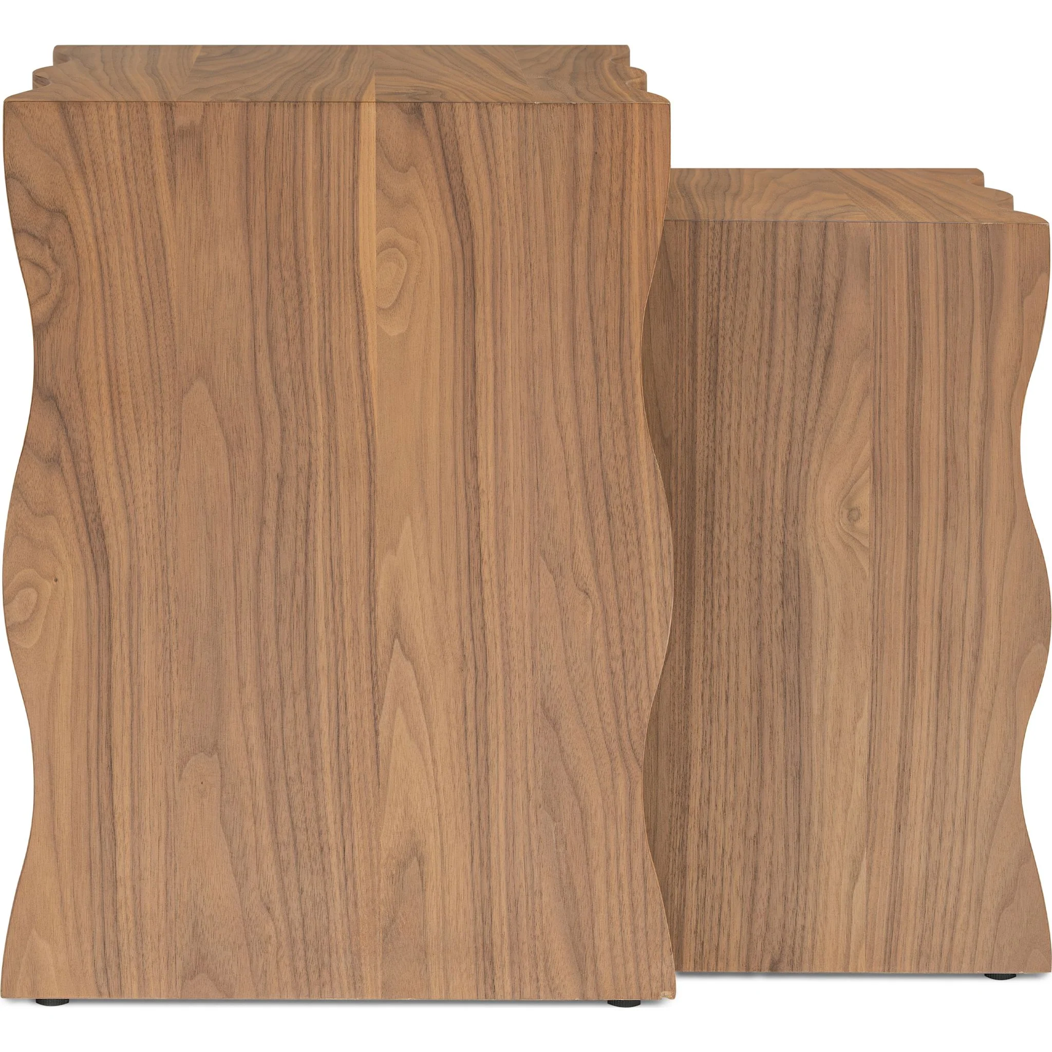 Tenth+Maple Bella Nesting Cocktail Table (Set of 2) - Brown - Image 4