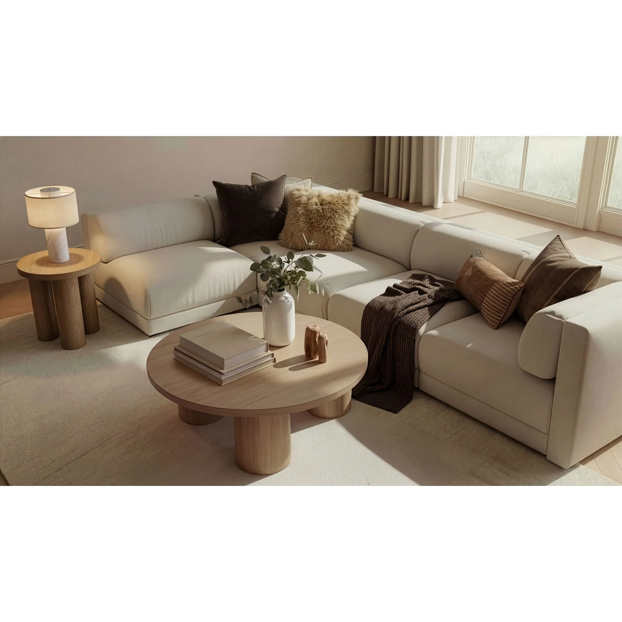 Tenth+Maple Carlotta Lamp Table - Brown - Image 7