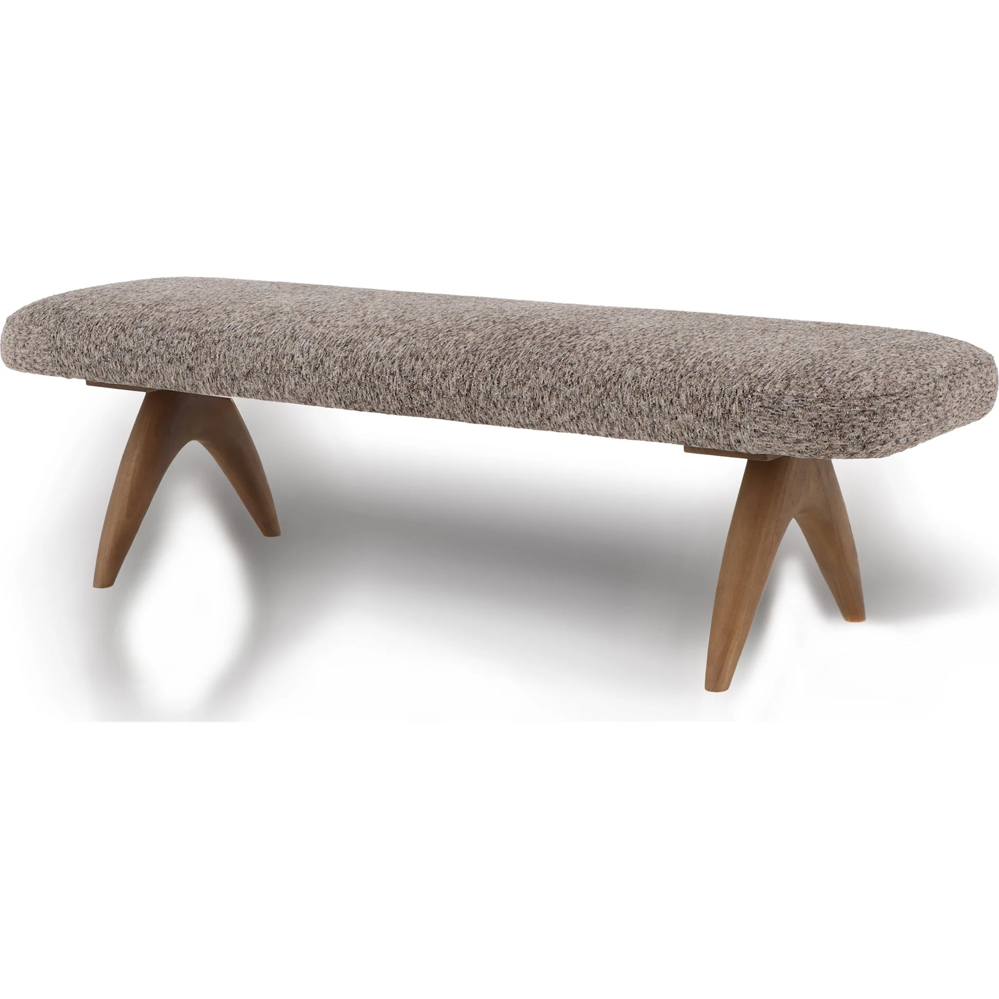 Tenth+Maple Farrah Bench - Stone