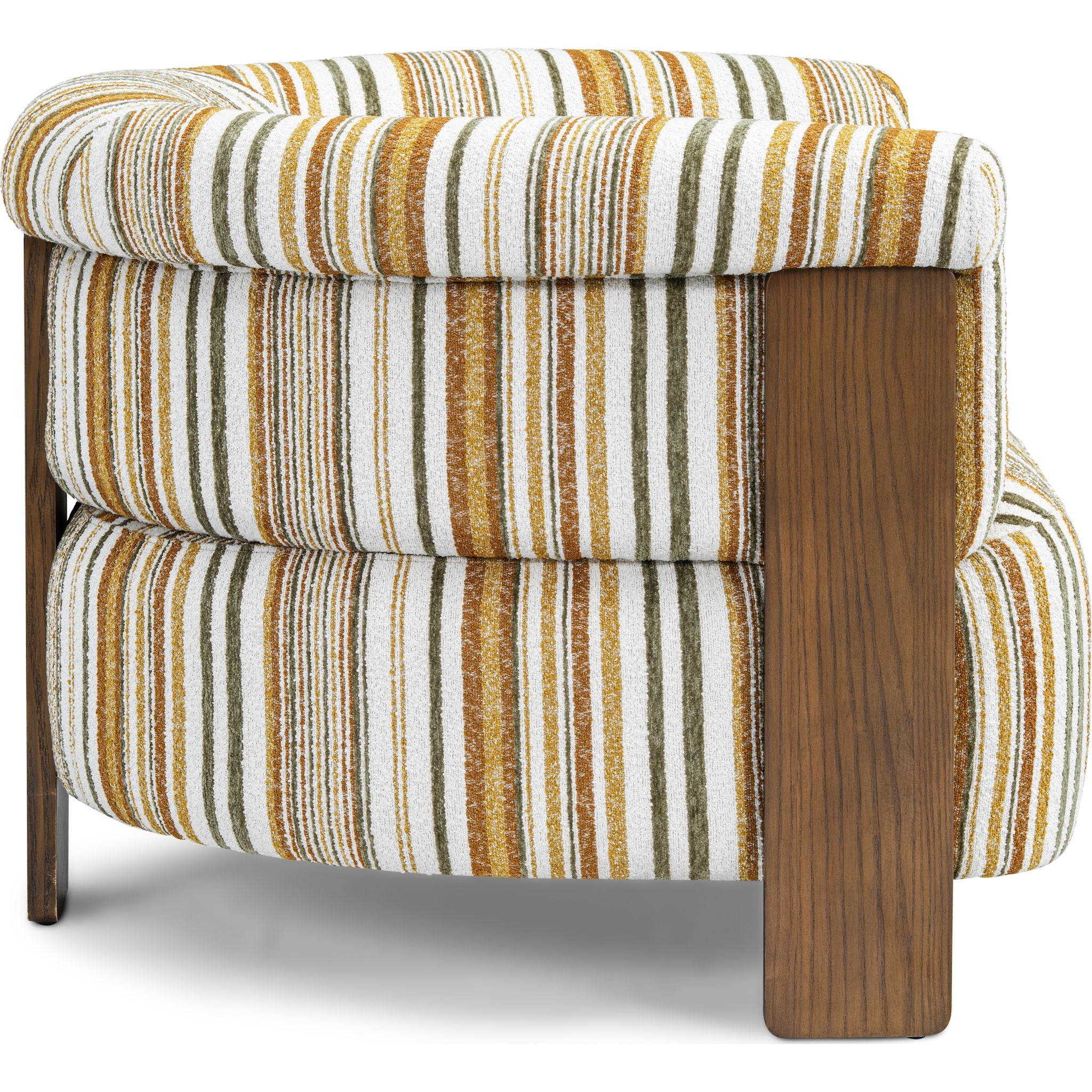 Tenth+Maple Francesca Accent Chair - Stripe - Image 6