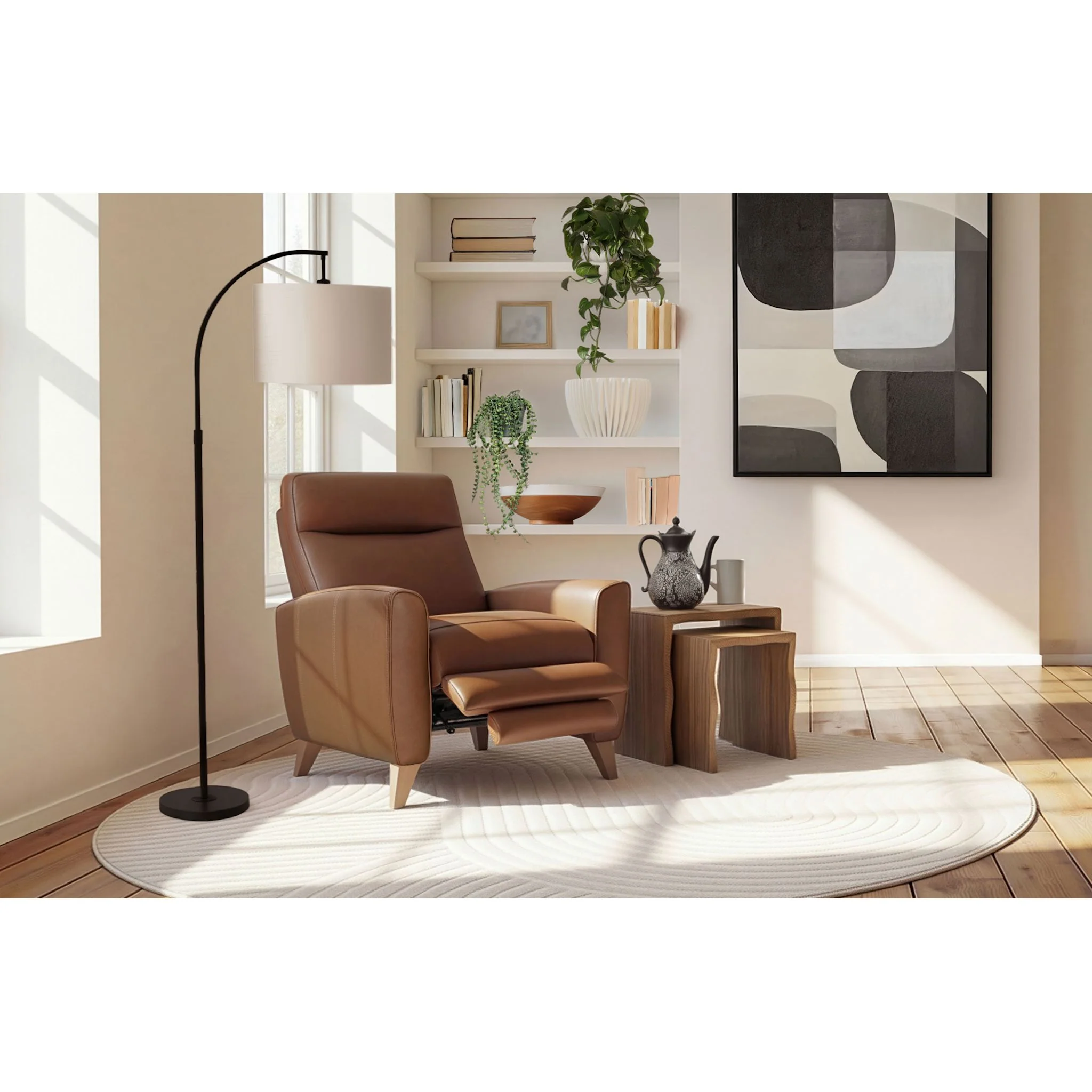 Tenth+Maple Harmony Push Back Recliner - Ranger Russet - Image 2