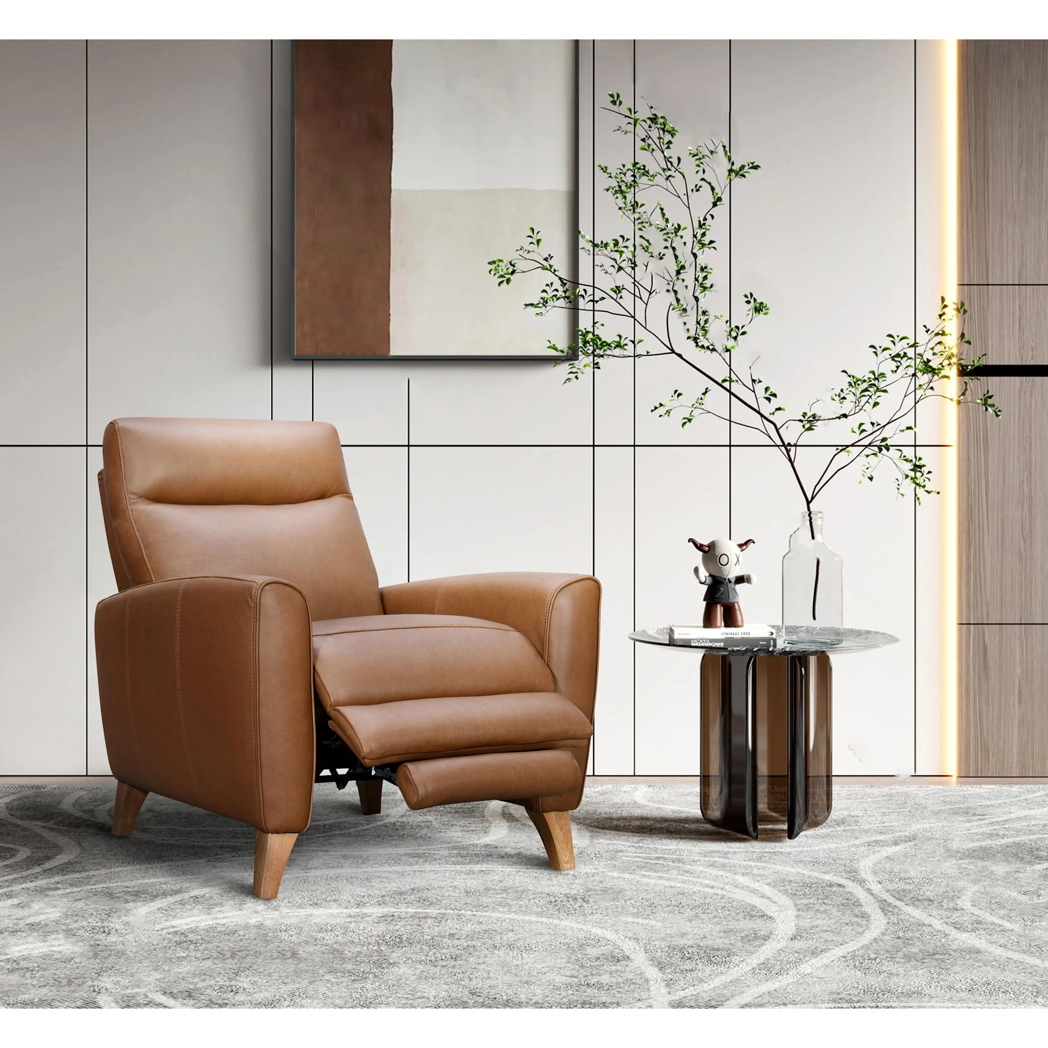 Tenth+Maple Harmony Push Back Recliner - Ranger Russet - Image 9