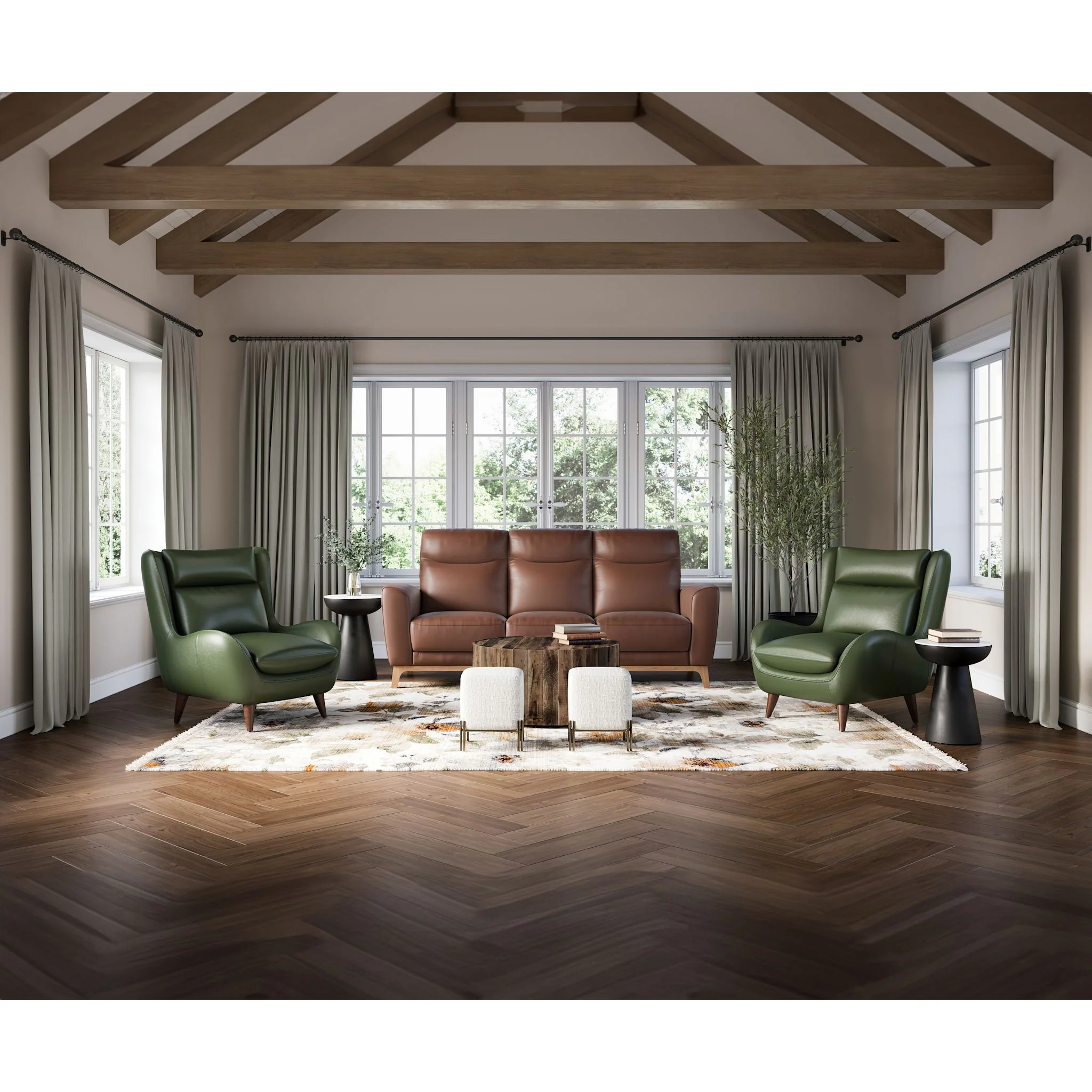Tenth+Maple Harmony Sofa - Ranger Russet - Image 2