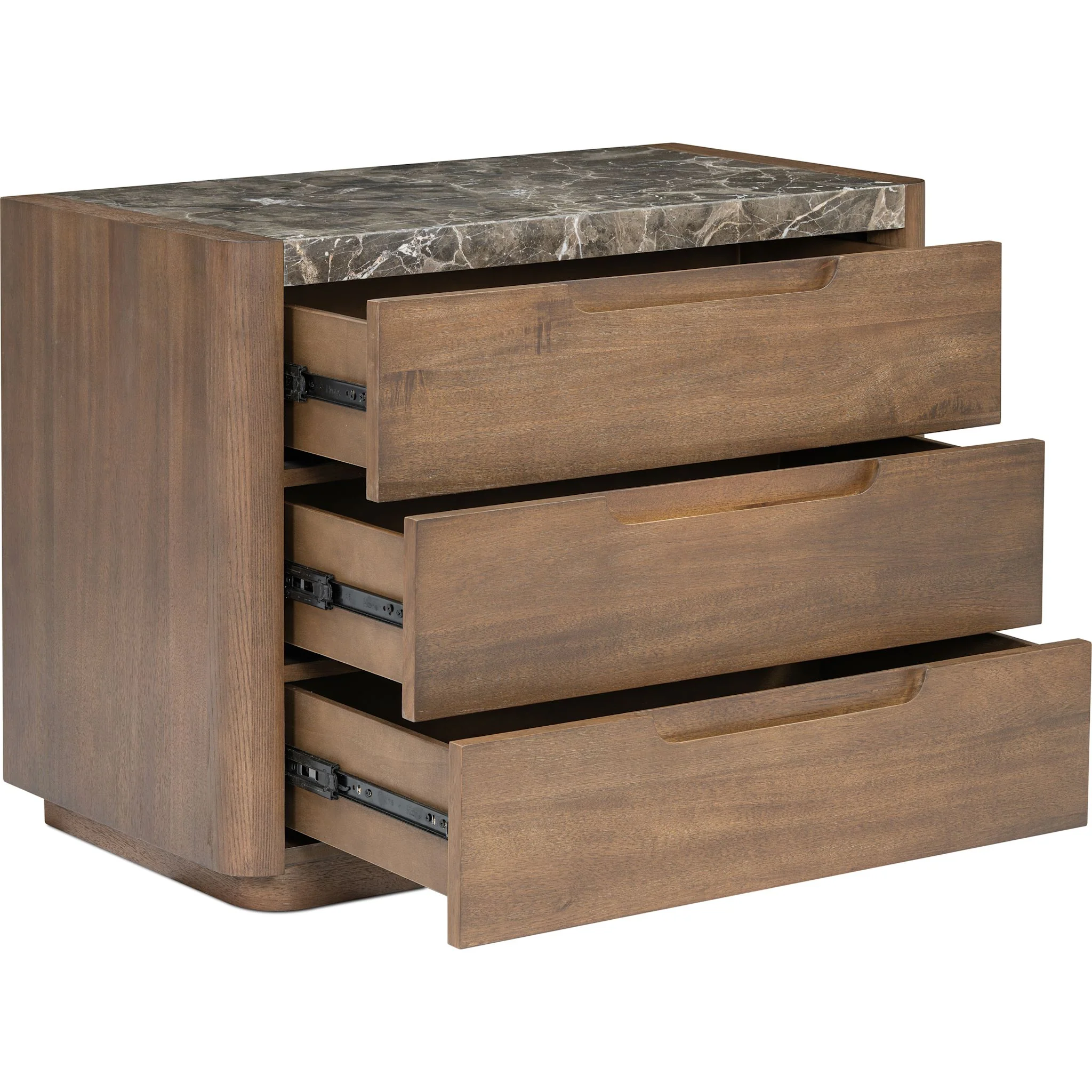 Tenth+Maple Luna Nightstand - Brown - Image 3