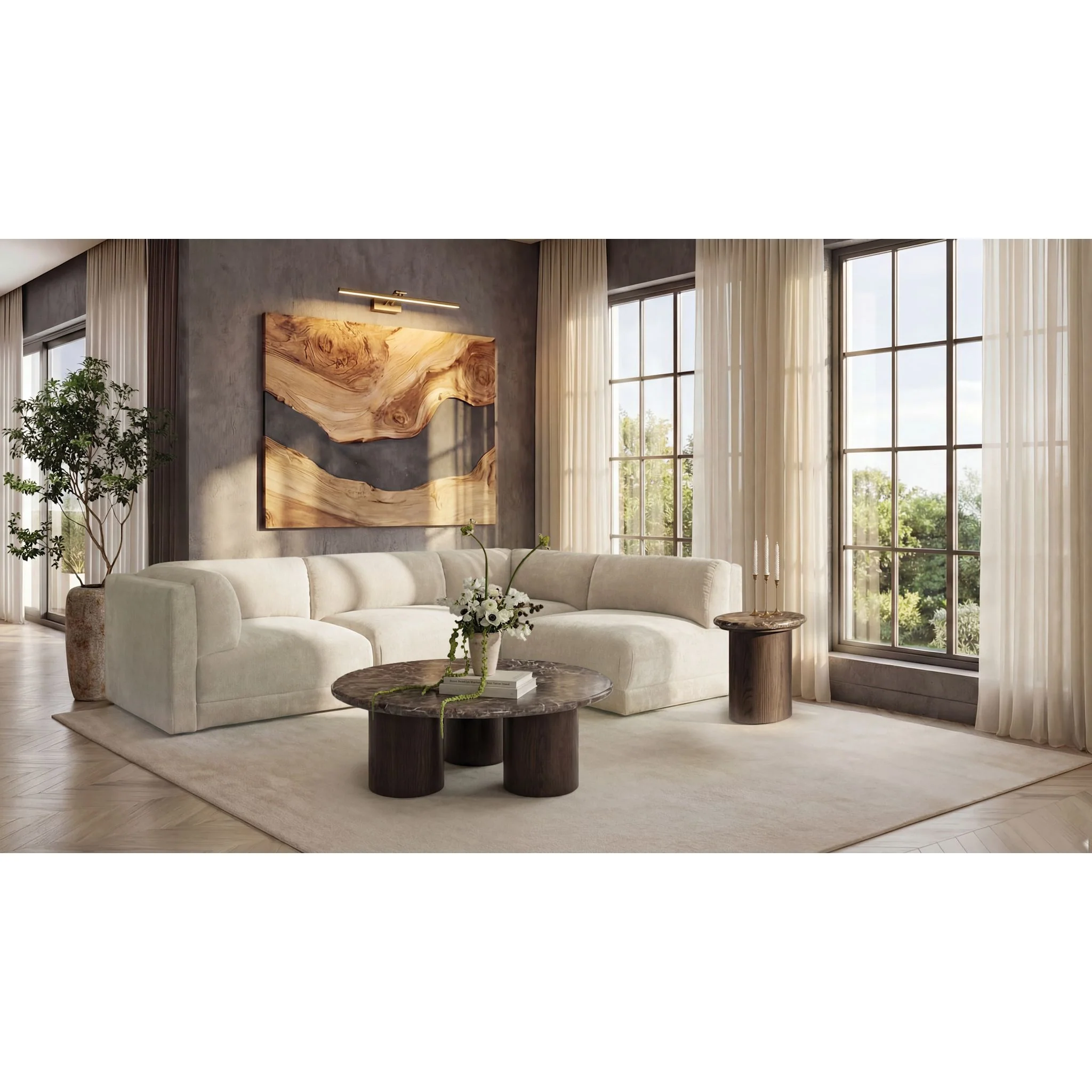Tenth+Maple Meryl 4 Piece Modular Sectional - Image 5
