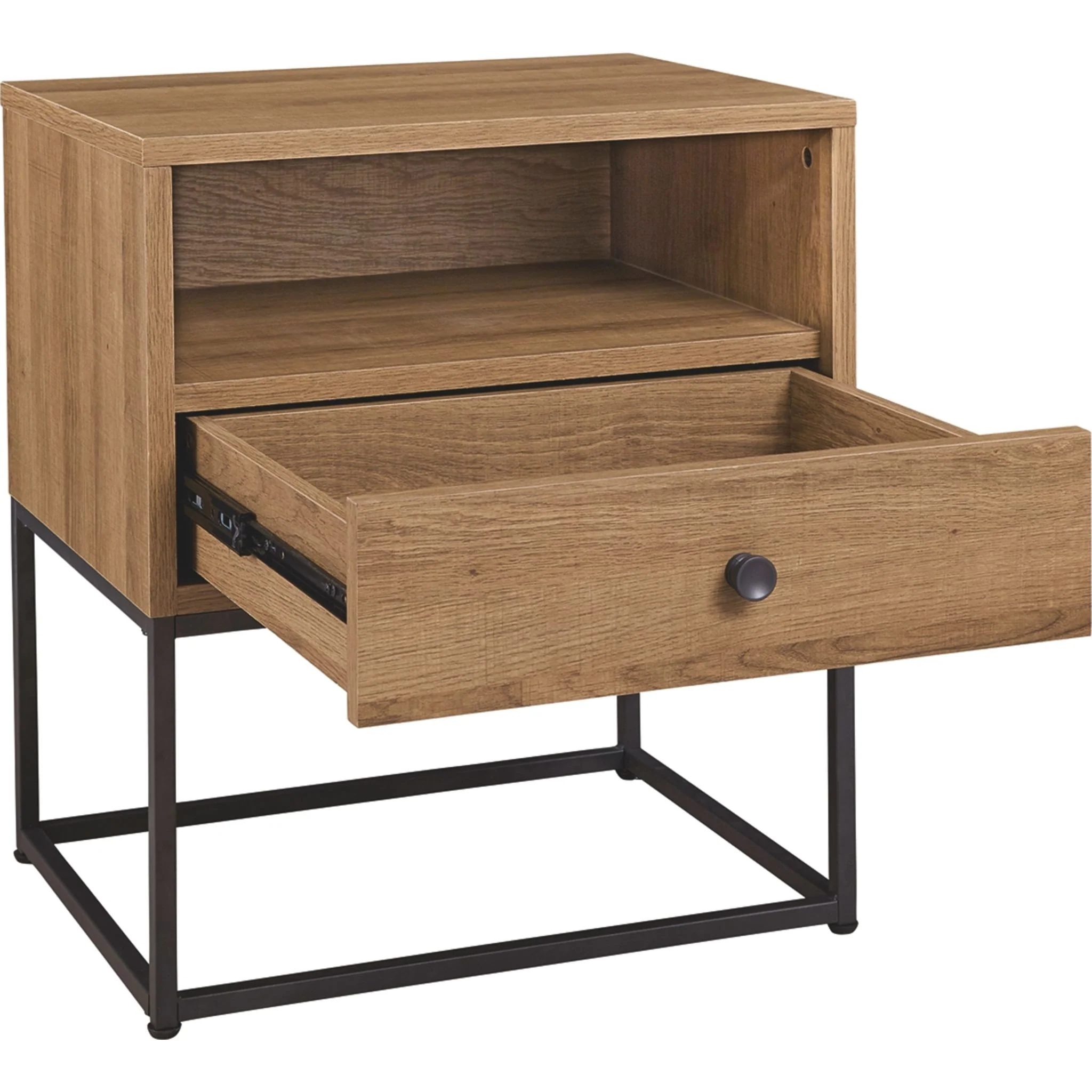 Thadamere Nightstand - Light Brown - Image 3