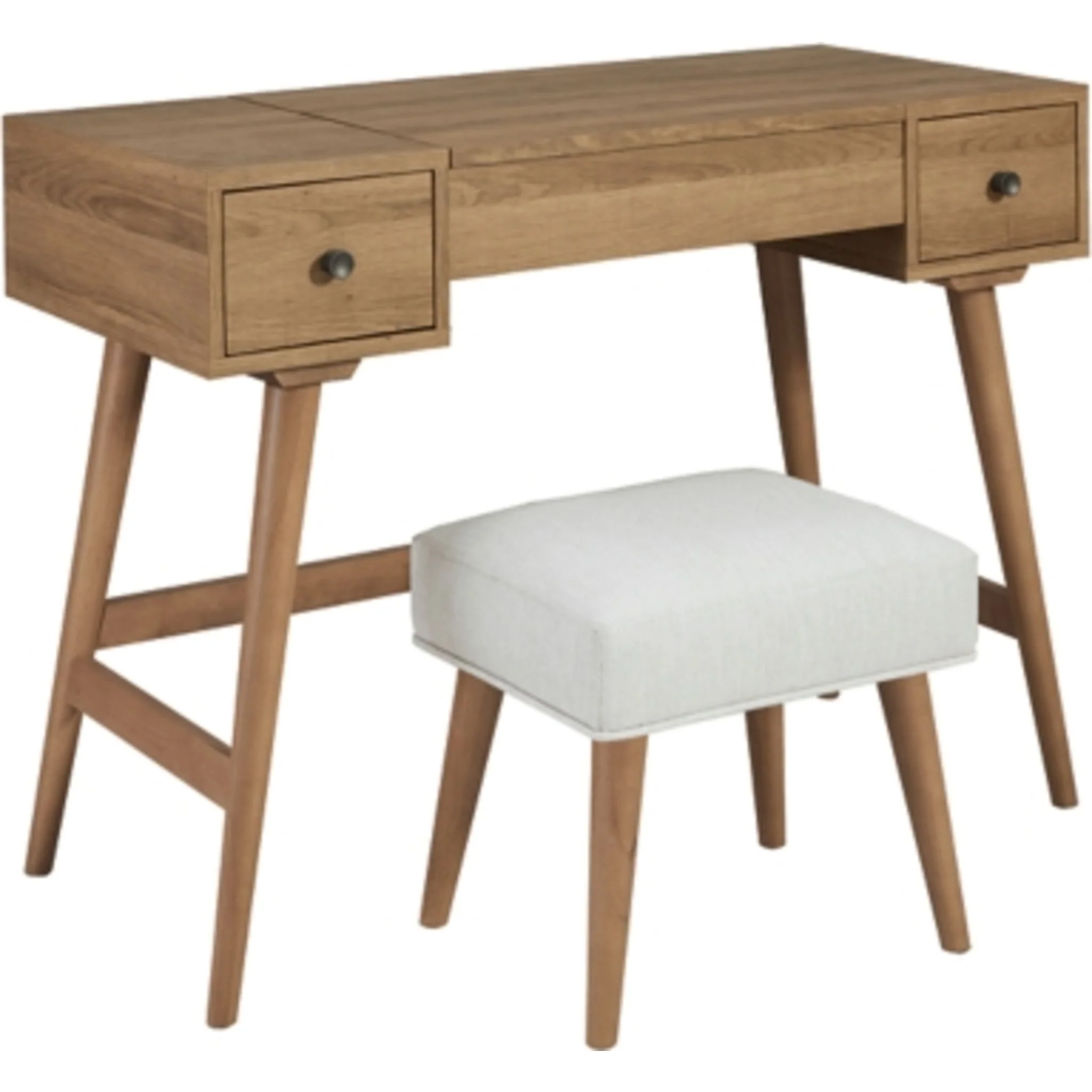 Thadamere Vanity Set - Light Brown