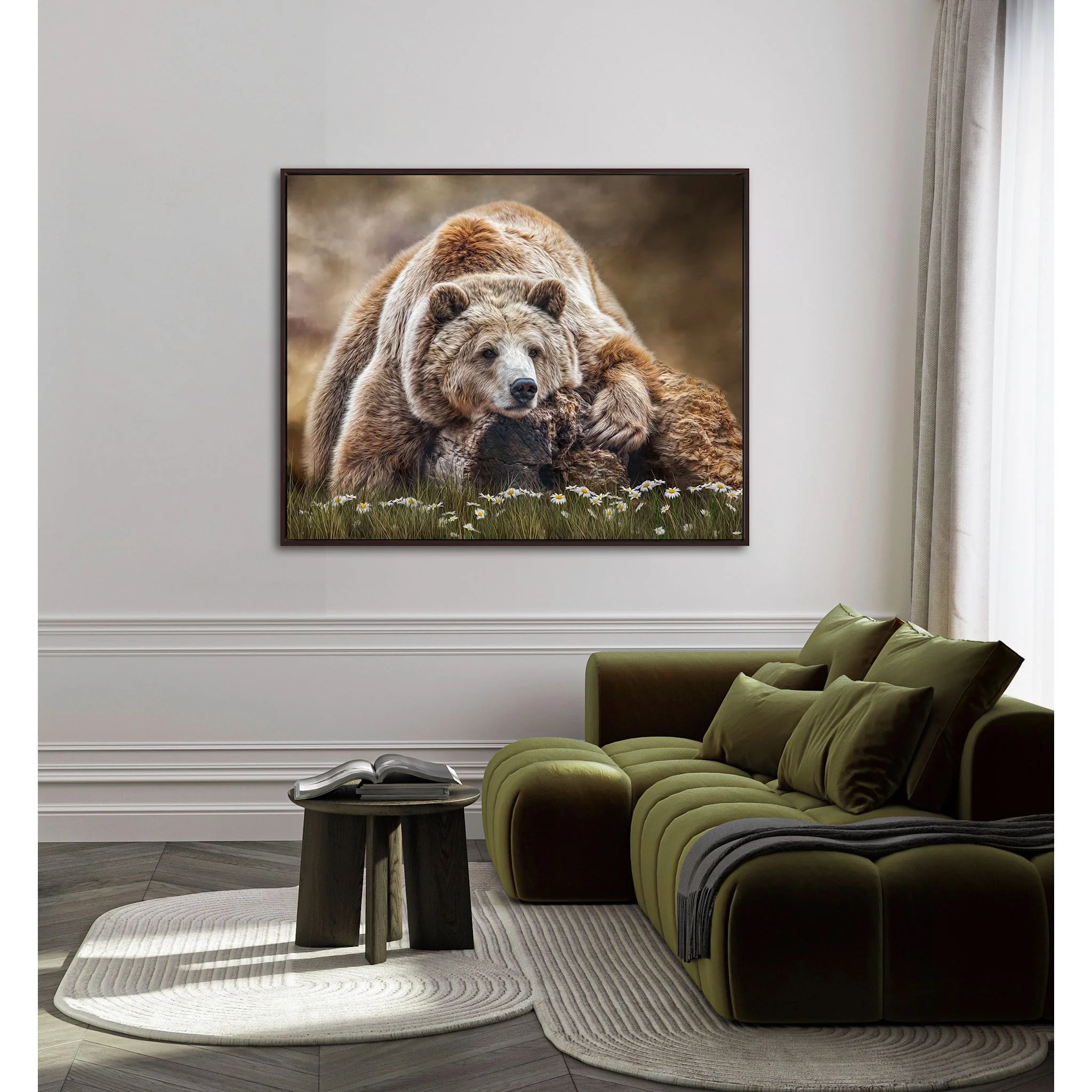 The Somber Wake Wall Art 51.00" x 41.00" - Image 2