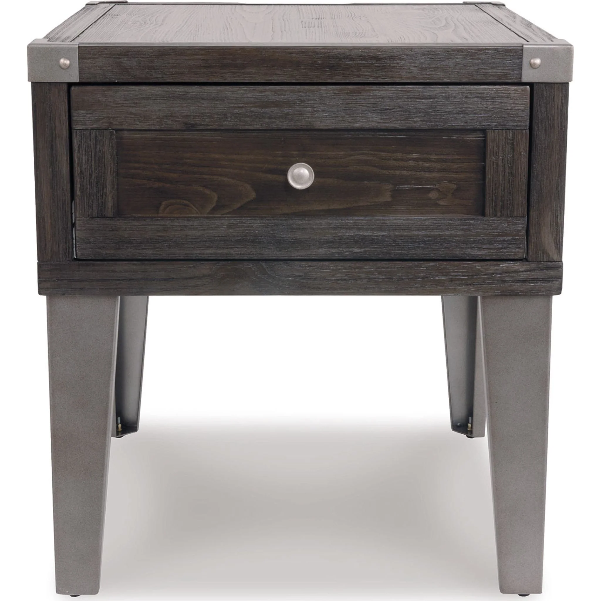 Todoe End Table - Dark Gray - Image 13