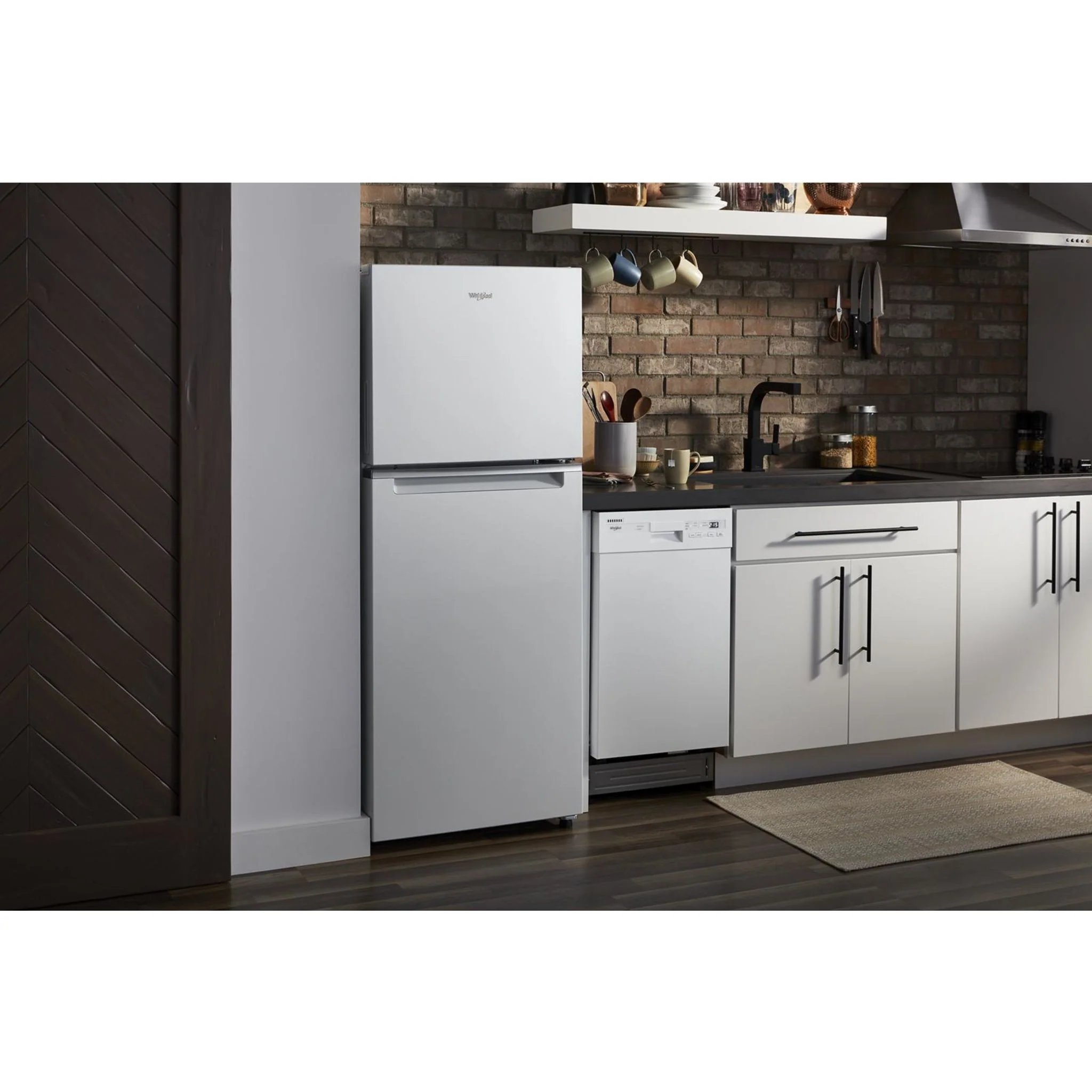 Whirlpool 24-inch Wide Small Space Top-Freezer Refrigerator - 11.6 cu. ft. -White (WRT112CZJW) - Image 17