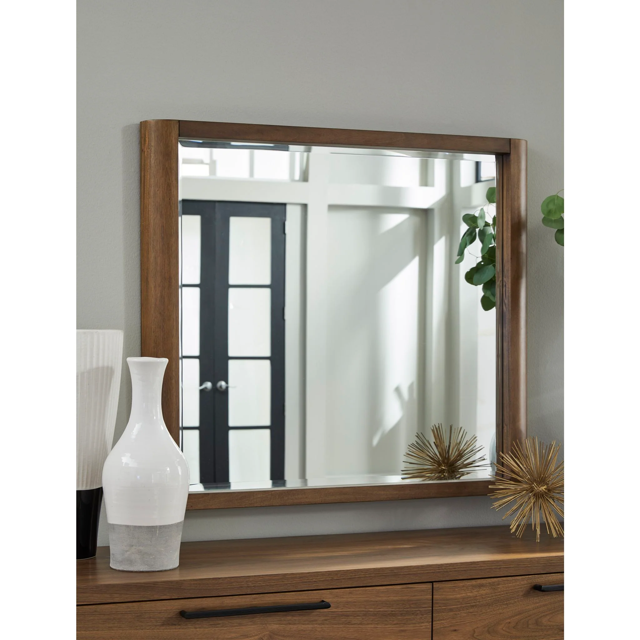 Totes Mirror - English Walnut - Image 2