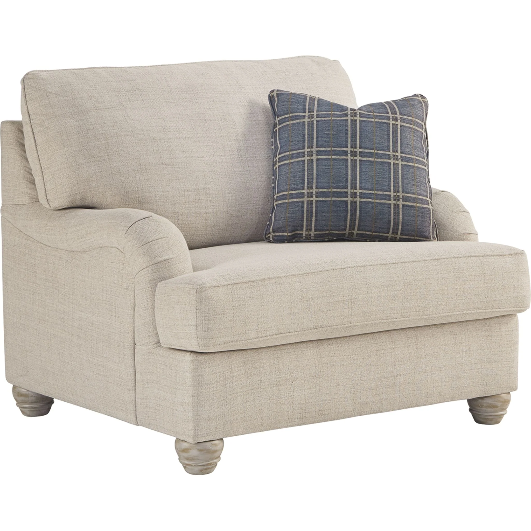 Traemore Chair and a Half - Linen