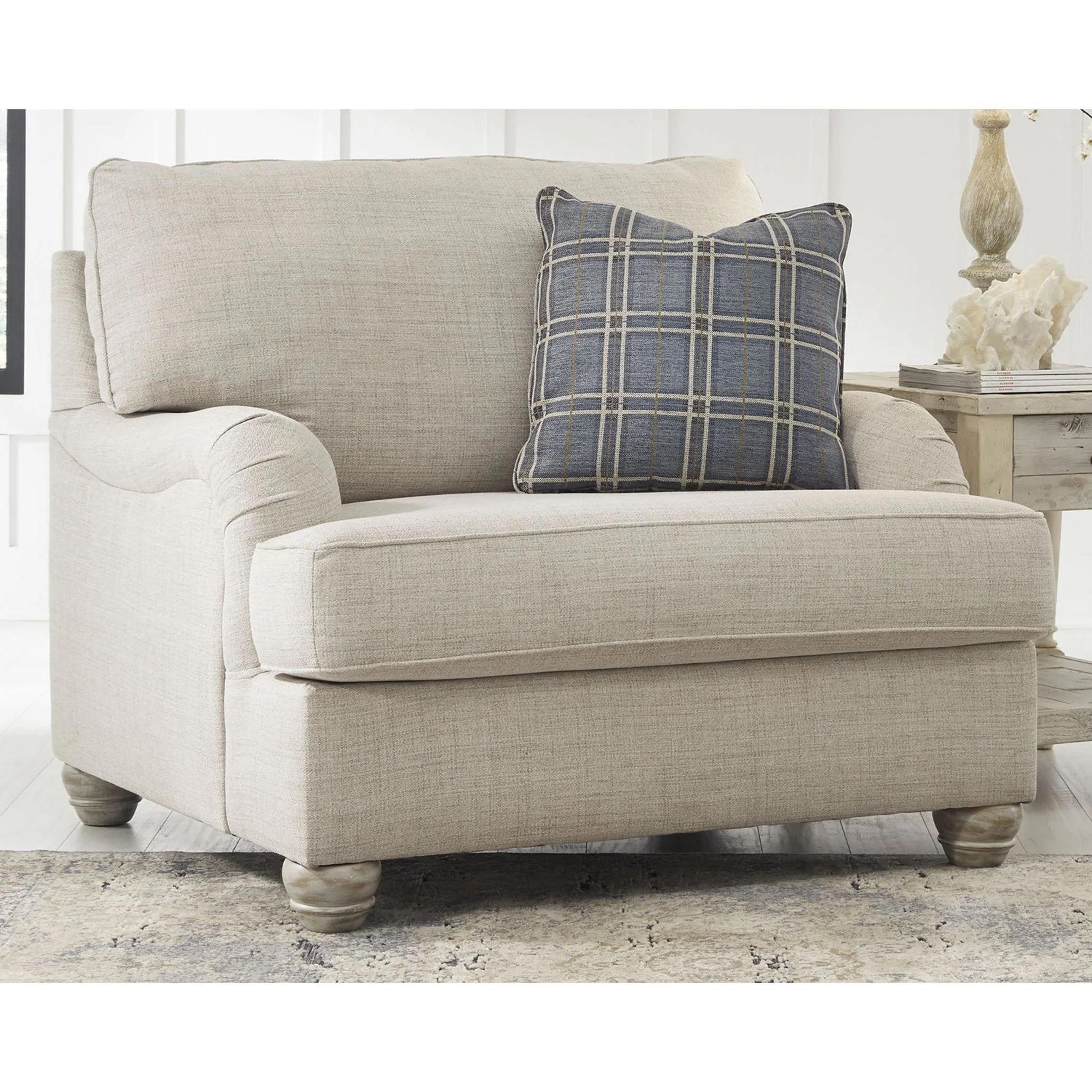 Traemore Chair and a Half - Linen - Image 10