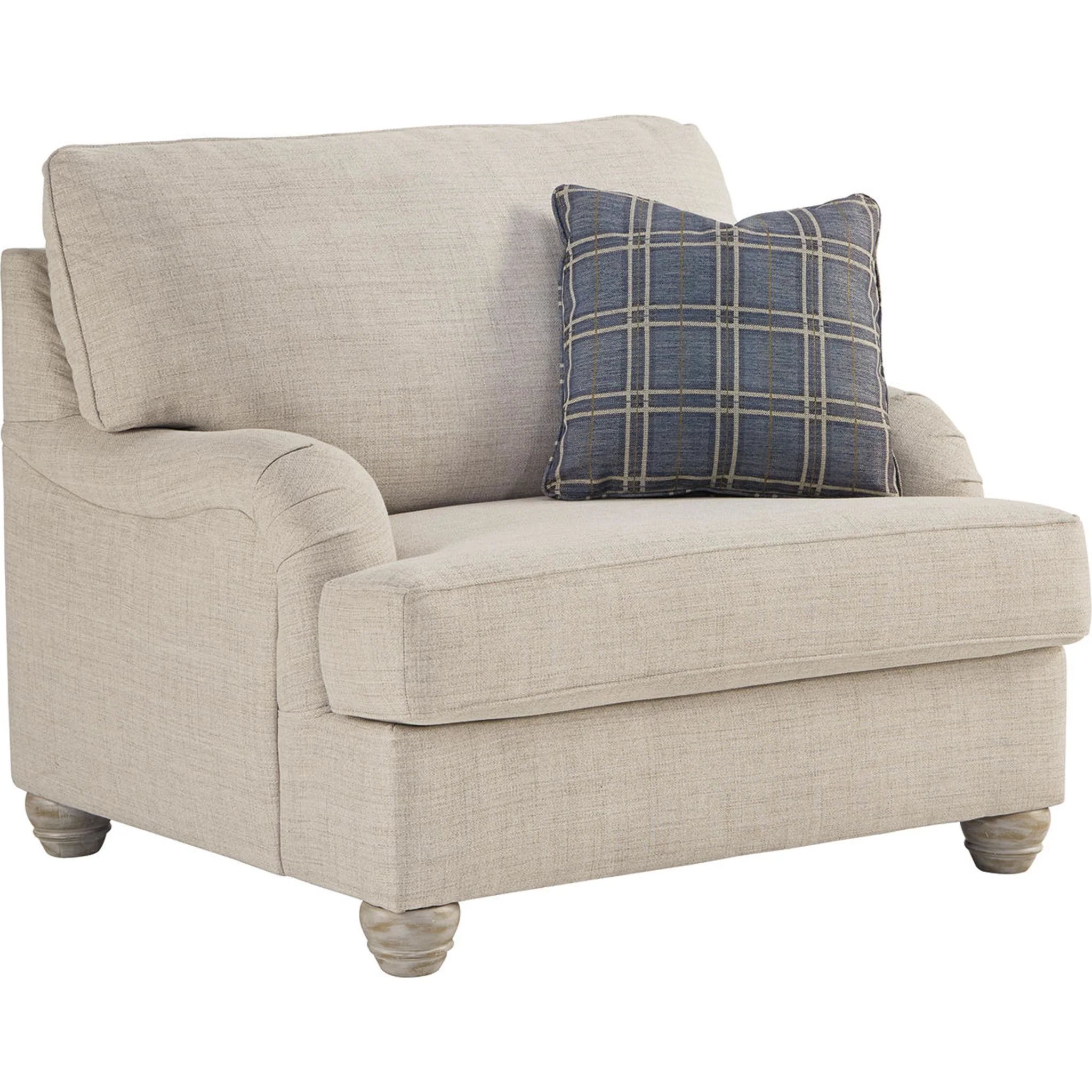 Traemore Chair and a Half - Linen - Image 12