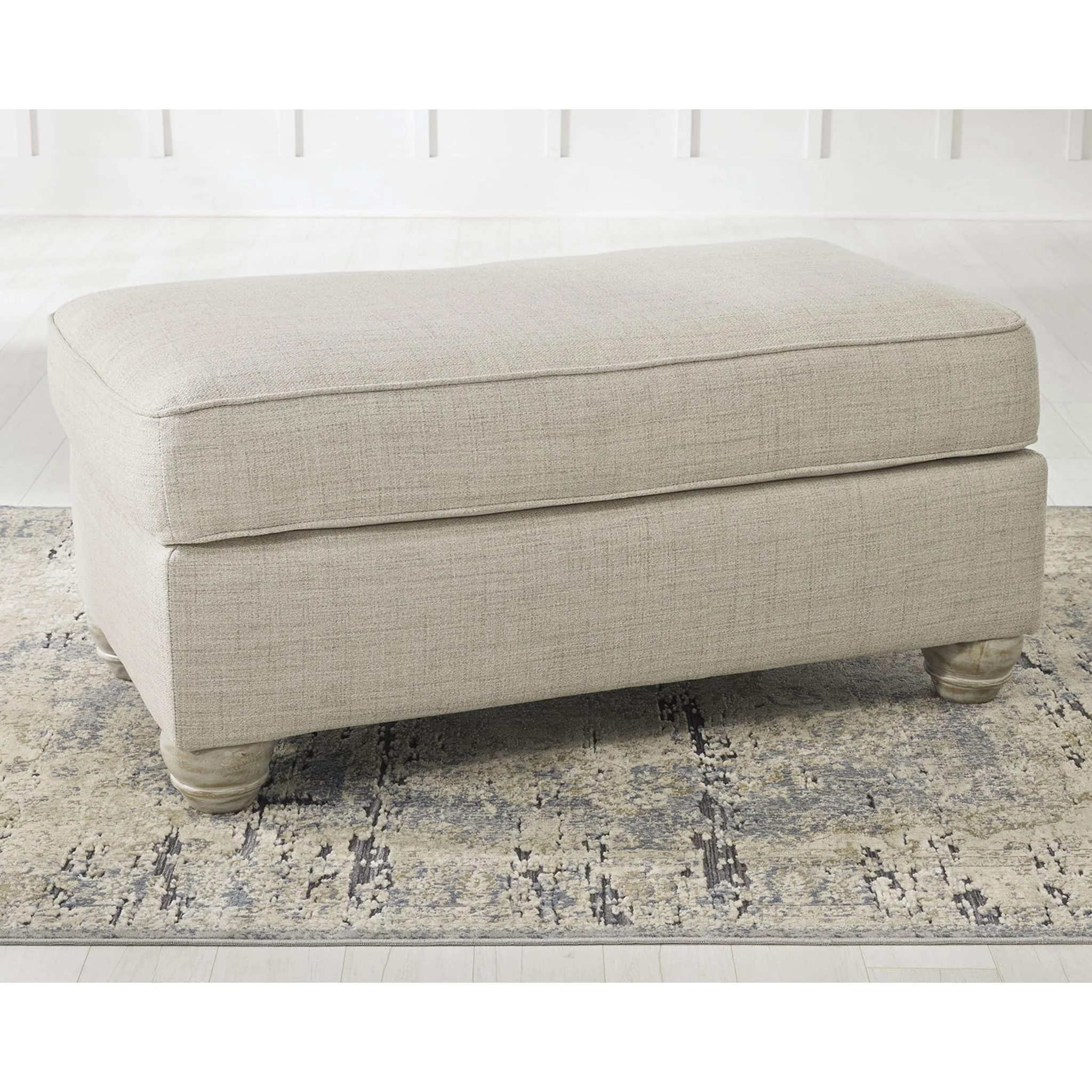 Traemore Ottoman - Linen - Image 8