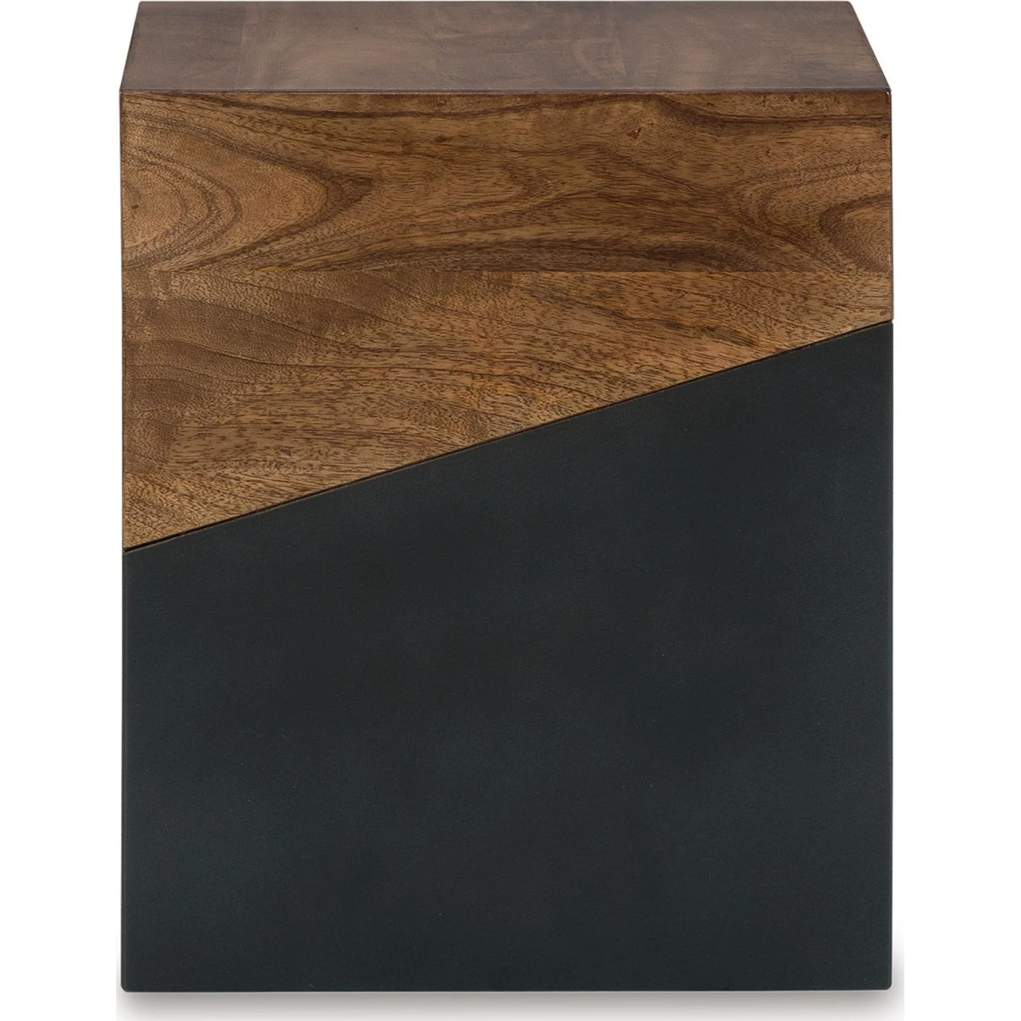 Trailbend Accent Table - Brown/Gunmetal - Image 12