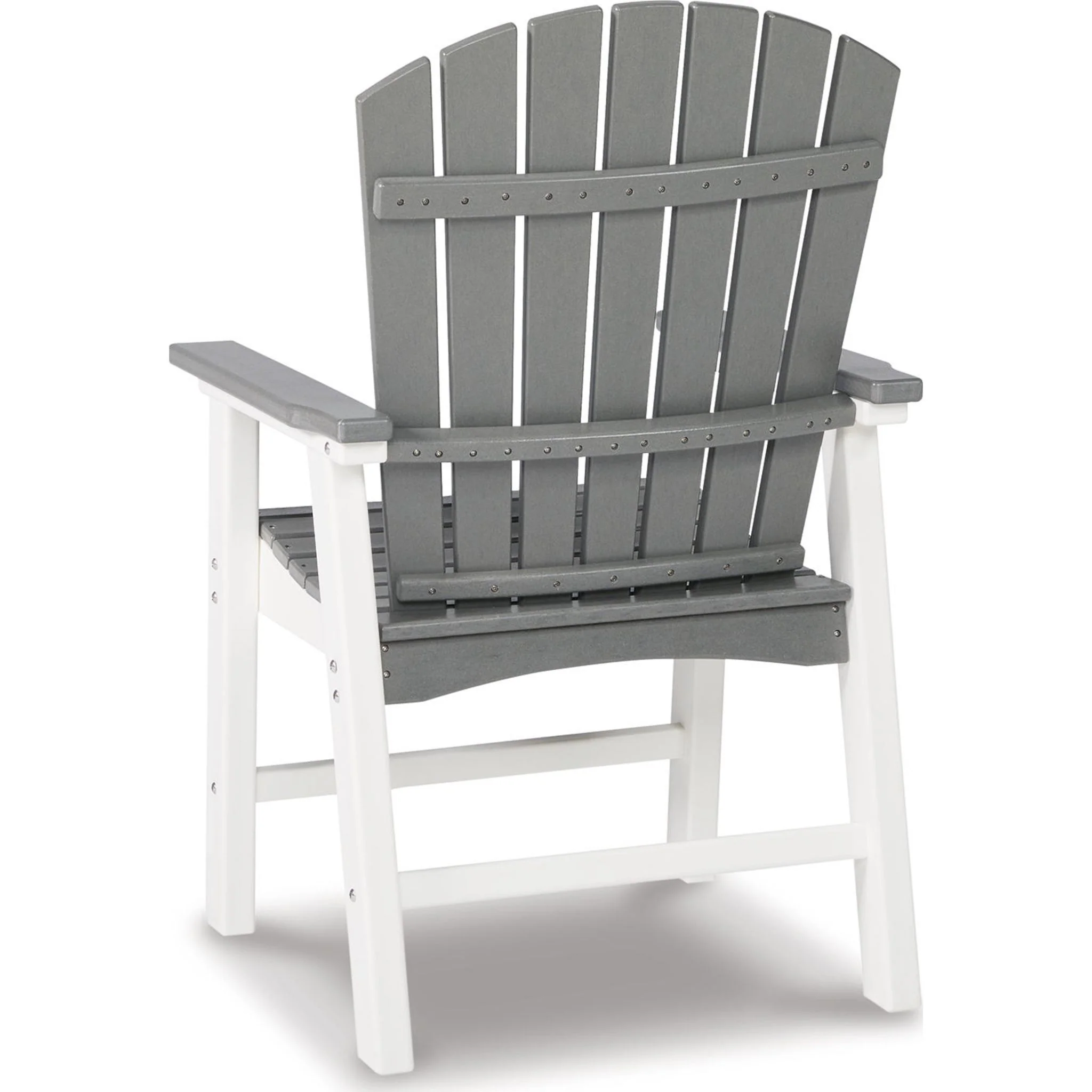 Transville Outdoor Arm Chair (set of 2) - Gray/White - Image 5