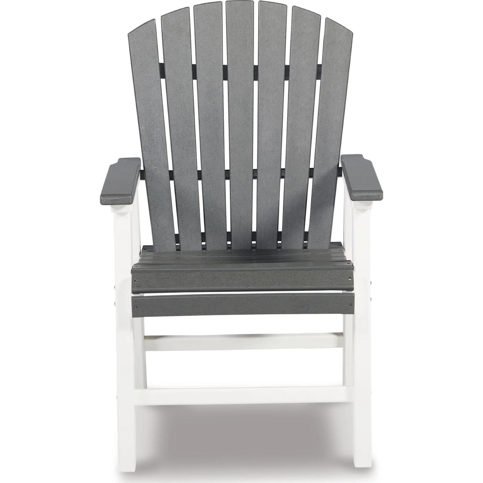 Transville Outdoor Arm Chair (set of 2) - Gray/White - Image 6