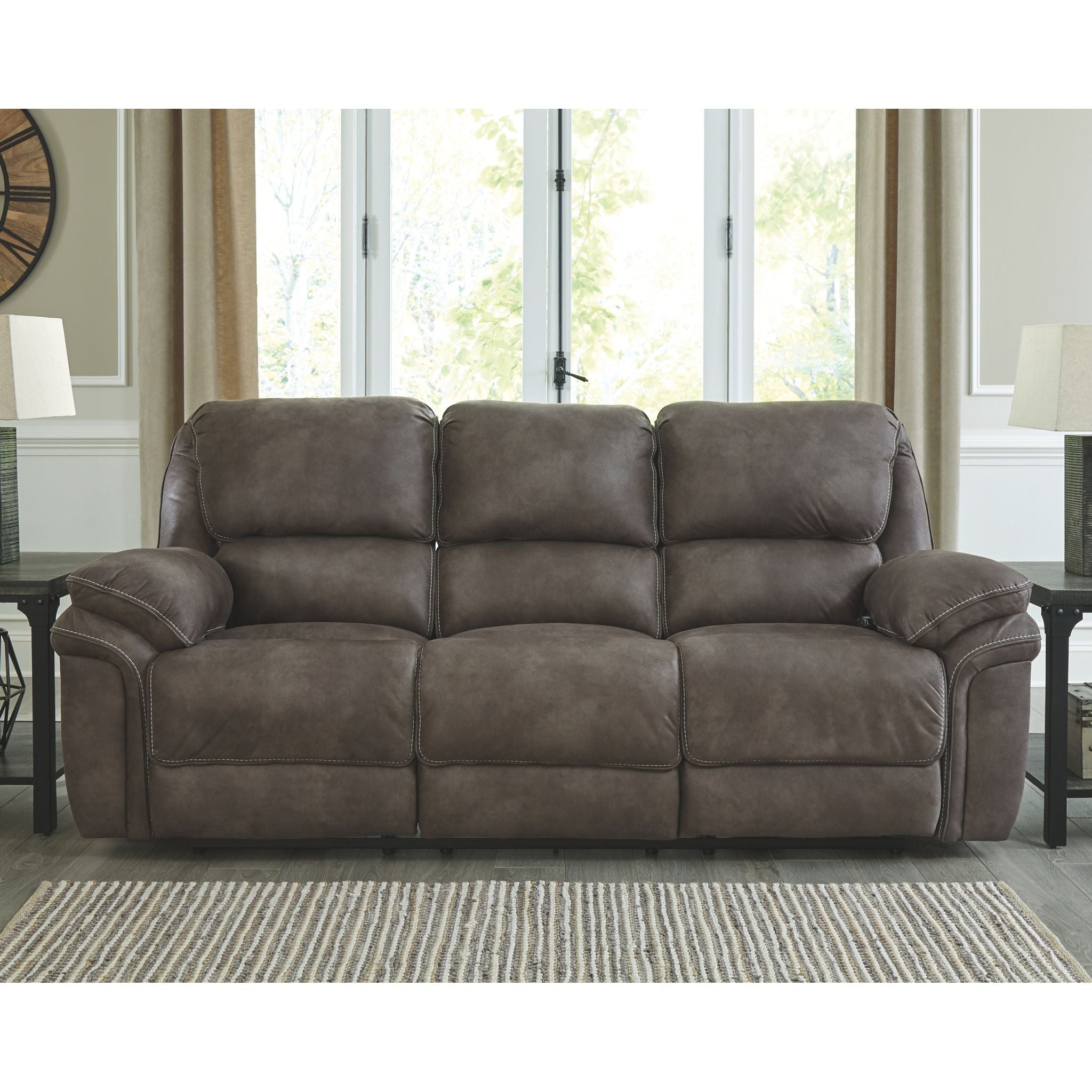 Trementon Power Reclining Sofa - Graphite - Image 2